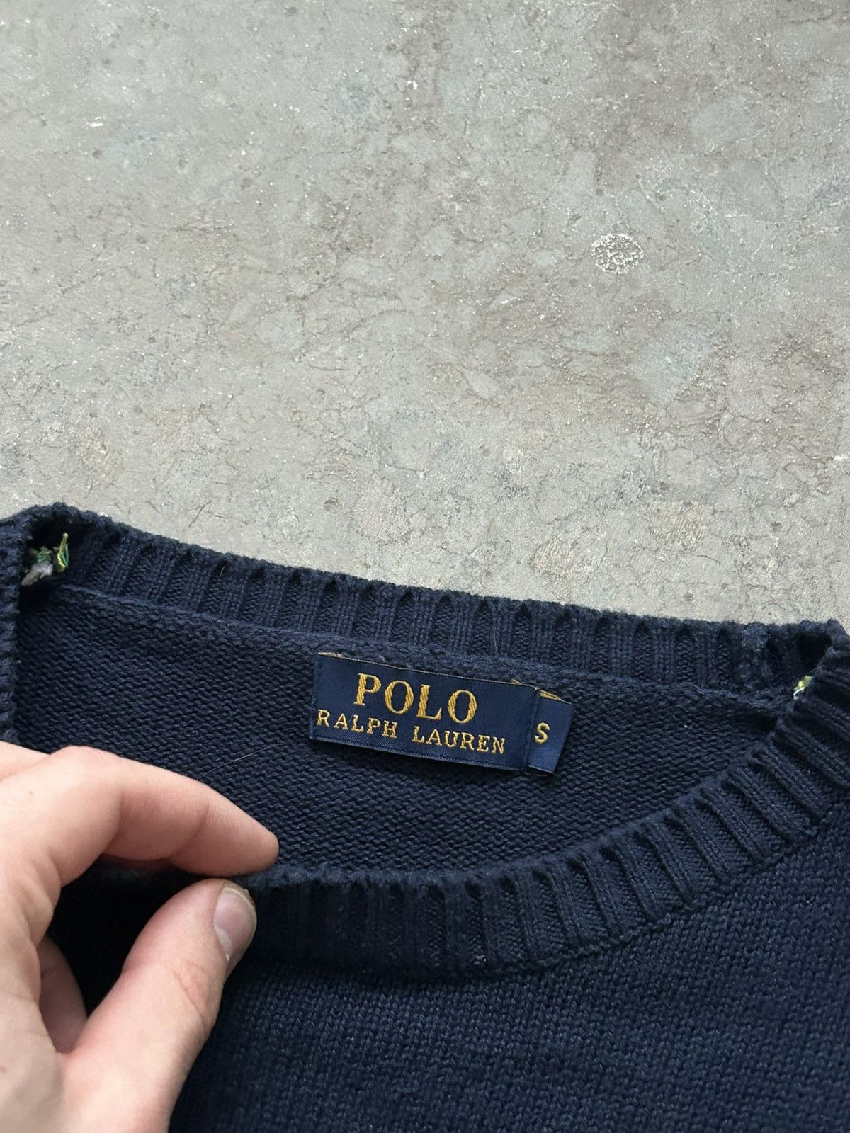 Polo Ralph Lauren Vintage Polo Ralph Lauren Cable Knit Sweater M Size US M / EU 48-50 / 2 - 4 Thumbnail