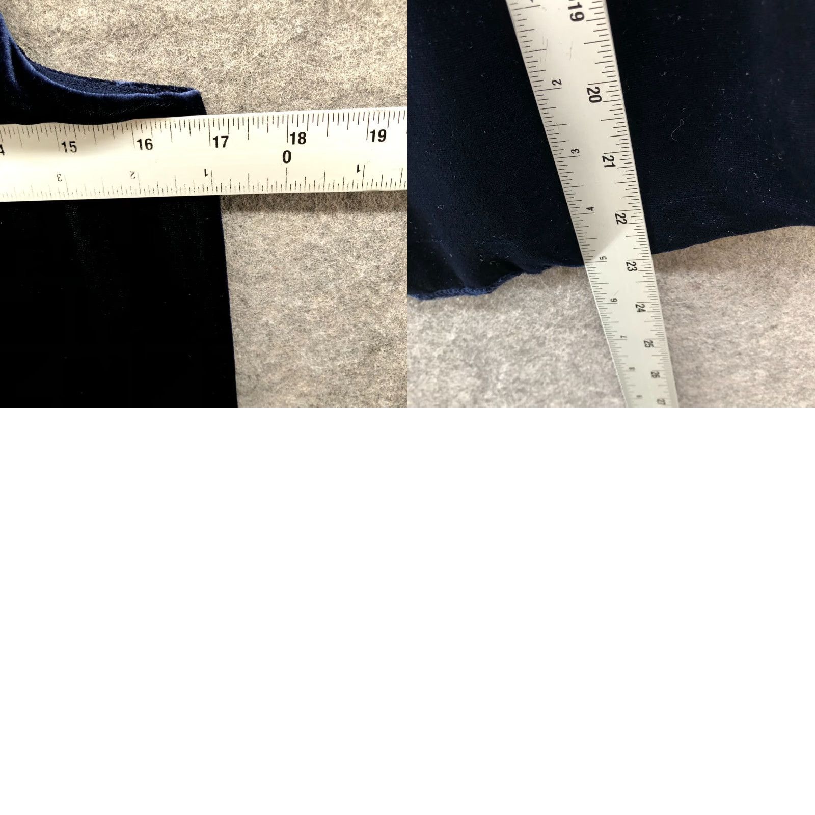 J.Crew J. Crew Velvet Tank Top Womens 0 Dark Blue Scoop Neck Stretch Shirt Sleeveless Basic Casual Spring Summer Women’s Tank Top Size XS / US 0-2 / IT 36-38 - 8 Thumbnail