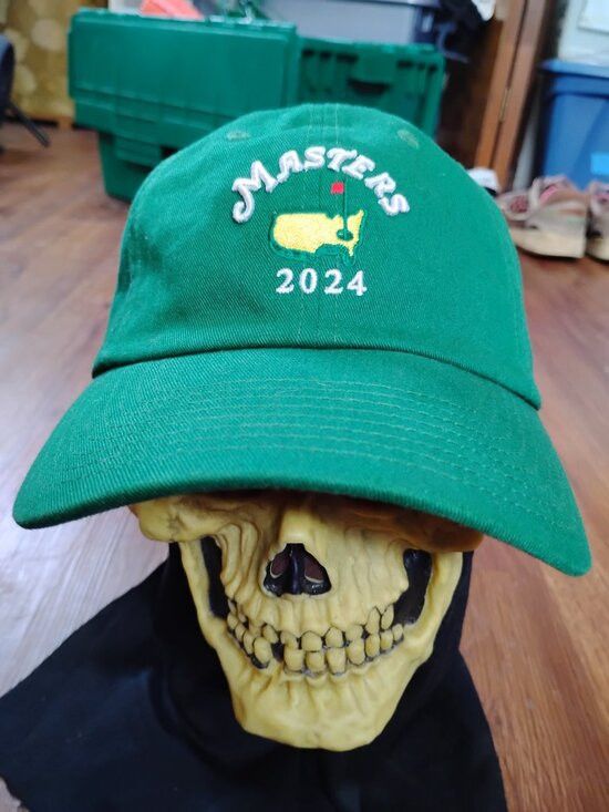 American Needle NWT American Needle Masters 2024 Strap Hat Cap Size ONE SIZE - 1 Thumbnail