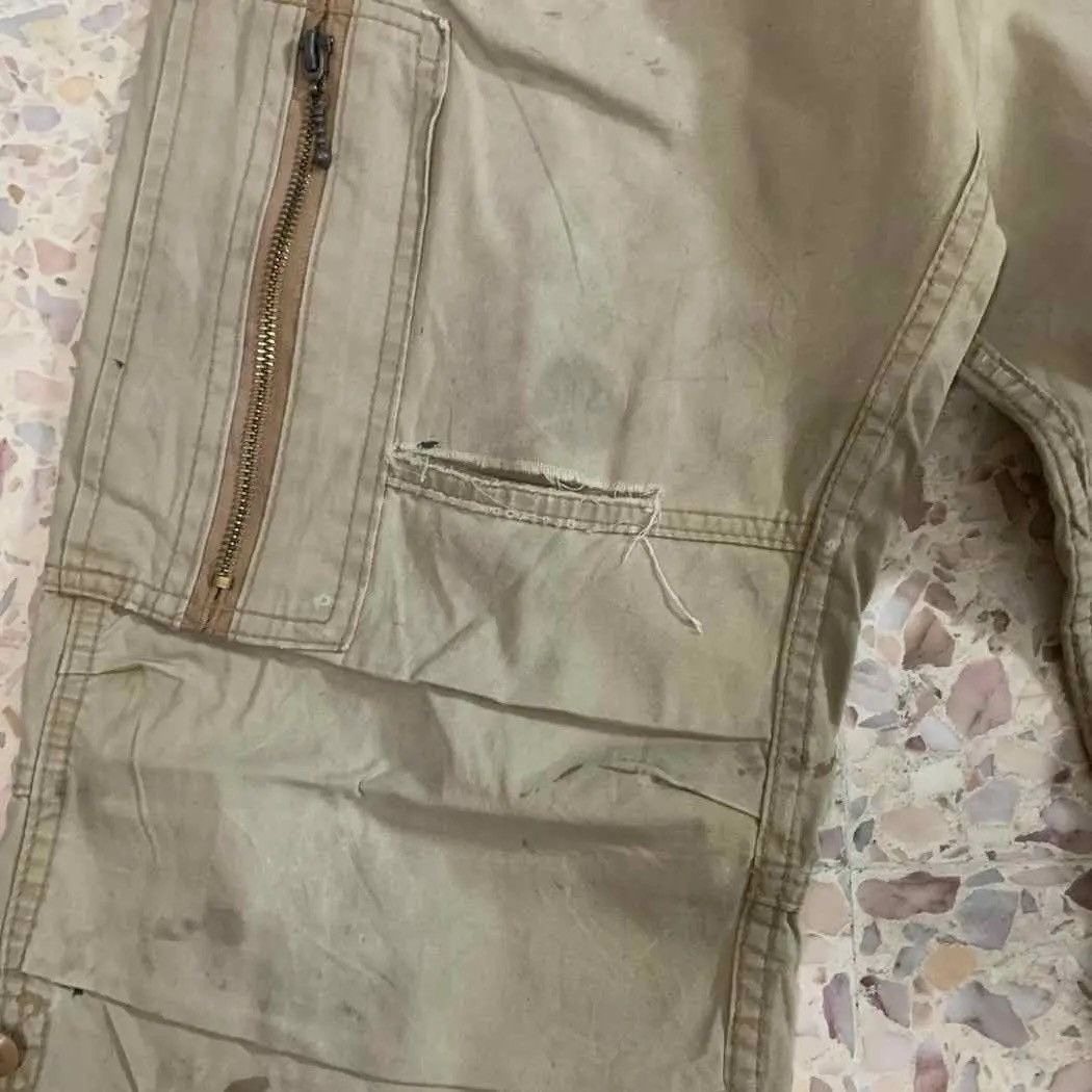 Japanese Brand RUSTY DIRTY! Japanese Vintage Utility Trousers Distressed Size US 31 - 11 Thumbnail