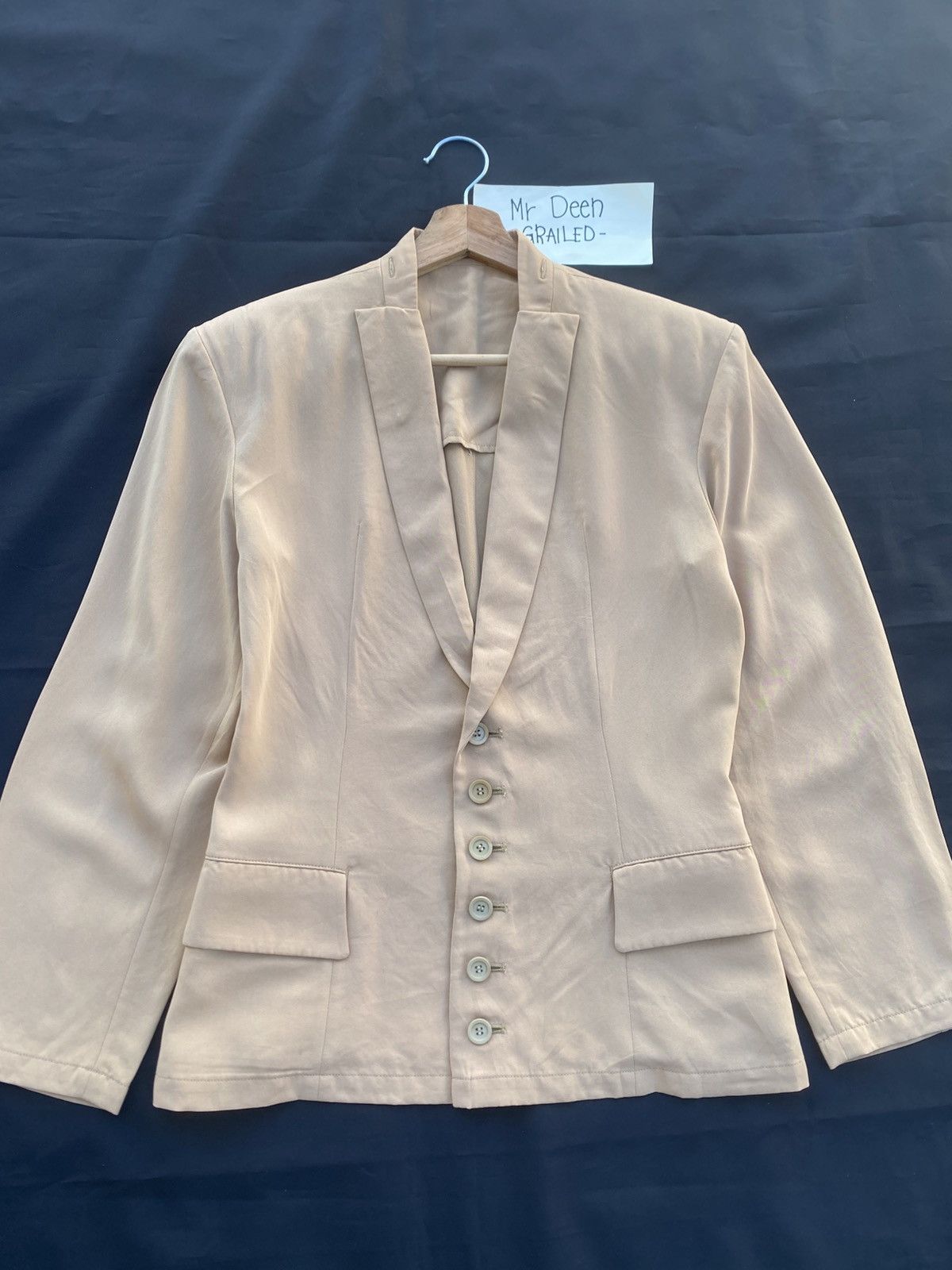 Yohji Yamamoto Rare Y’s Yohji Yamamoto Women Blazer Size XS / US 0-2 / IT 36-38 - 4 Thumbnail