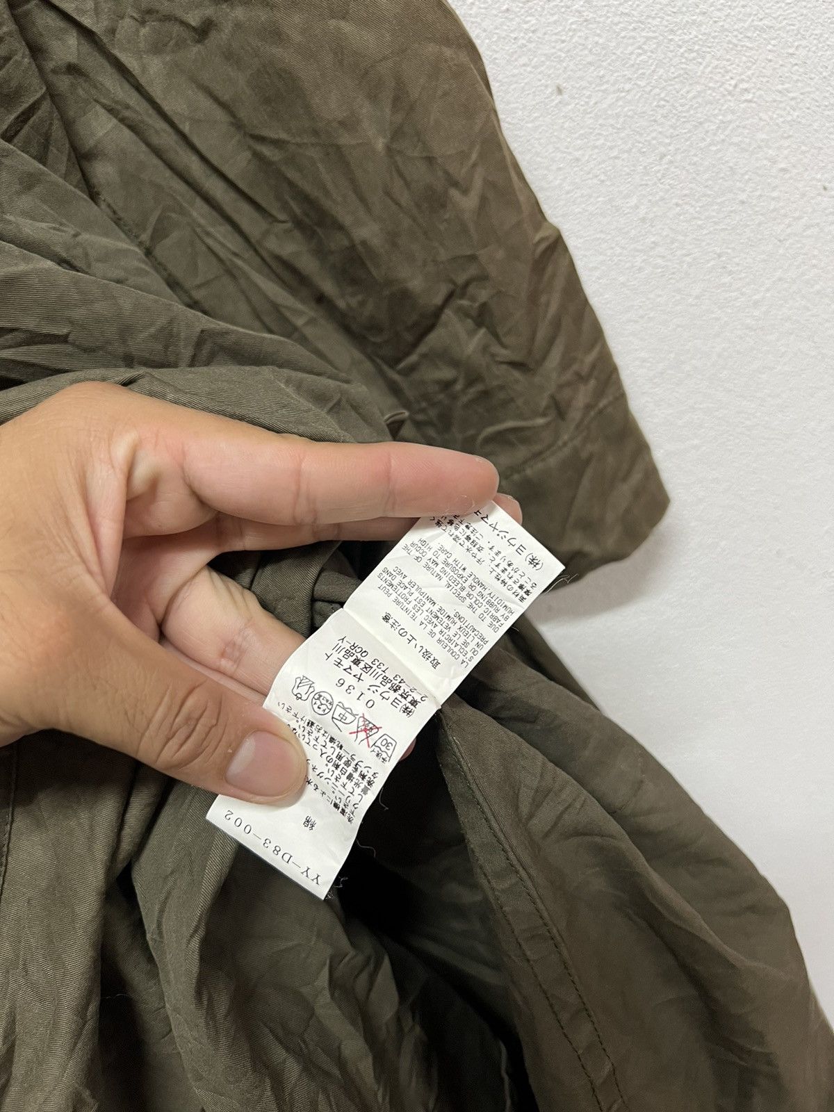 Designer × Y's × Yohji Yamamoto Y’s Yohji Yamamoto Born Product Out Pocket Shirt Dres Jacket Size XS / US 0-2 / IT 36-38 - 8 Thumbnail