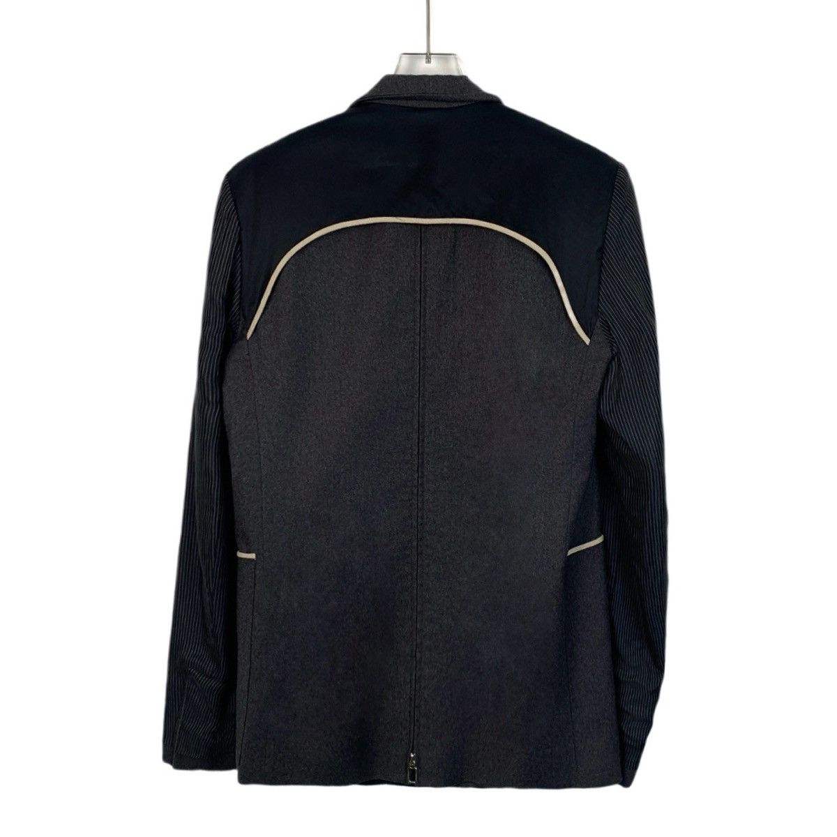 Dior Dior Black Wool Lapel Single Breasted Long Sleeve Blazer Size S / US 4 / IT 40 - 2 Thumbnail
