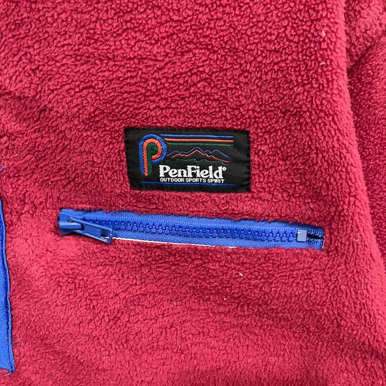Penfield × Polartec × Vintage Vintage Penfield Polartec Quarter Zipper Outdoor Sweatshirt Size US M / EU 48-50 / 2 - 4 Thumbnail