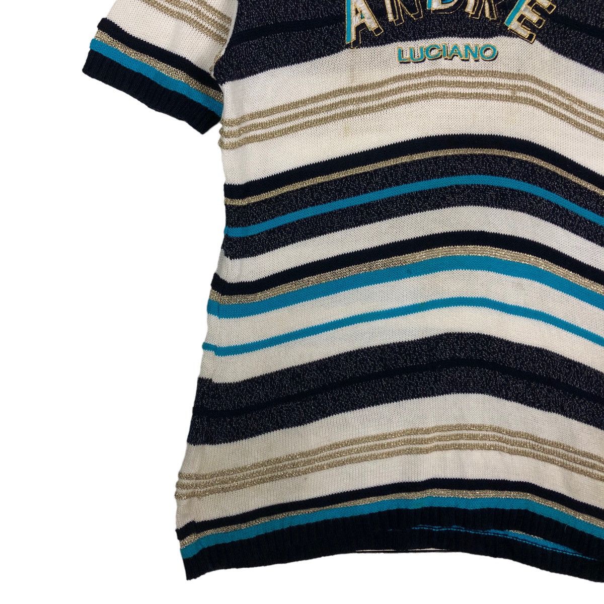 Japanese Brand 🔥90’s Knit Sweatshirt Andreluciano Japan Issey Miyake Size US M / EU 48-50 / 2 - 3 Thumbnail