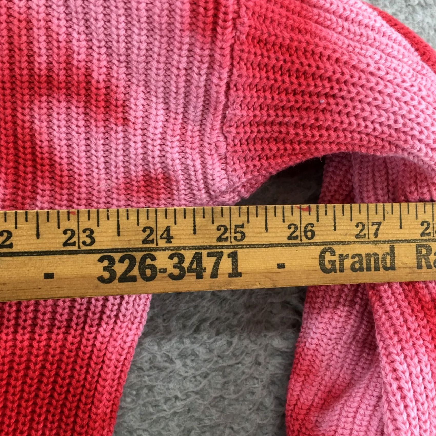 Vintage International Concepts Pullover Sweater Womens Petite L Pink Cotton Knitted Size L / US 10 / IT 46 - 4 Thumbnail