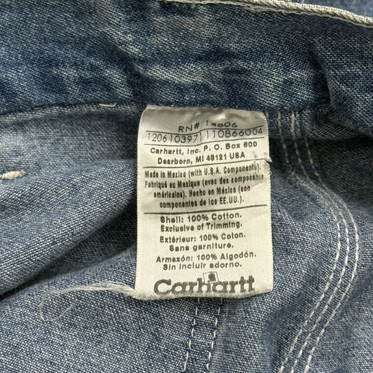 Carhartt Carhatt Distressed Used Carpenter Pants Size US 32 / EU 48 - 18 Thumbnail