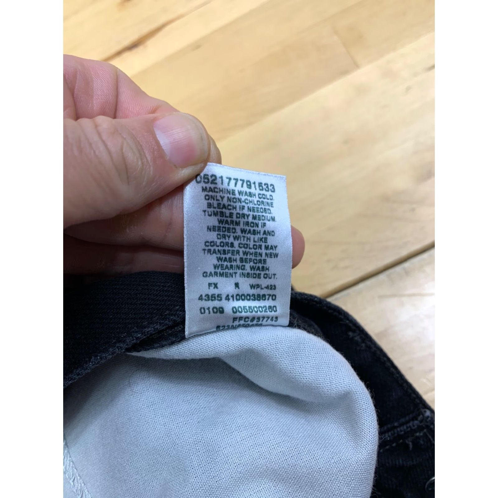 Levi's Levi's 550 Relaxed Fit Denim Jeans Mens 38x32 Black 5-Pocket Design Straight Casual Vintage No N/A Size US 38 / EU 54 - 3 Thumbnail