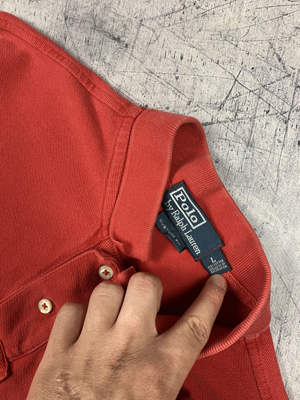 Polo Ralph Lauren 90s Polo Ralph Lauren Vintage Polo Embroidered Logo Hype Size US L / EU 52-54 / 3 - 5 Thumbnail