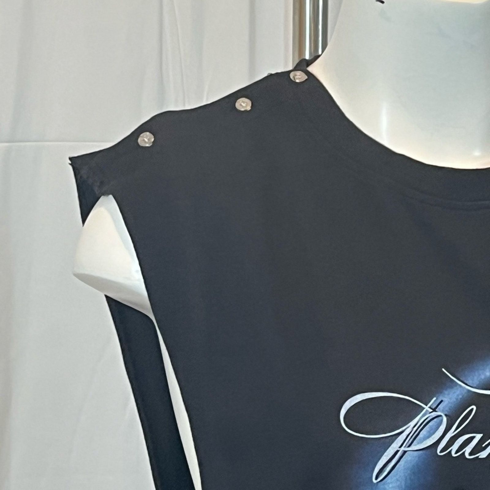 C2H4 Men’s C2H4 Black Cut Off Tee Vest Planet of Poets Size US XL / EU 56 / 4 - 12 Thumbnail