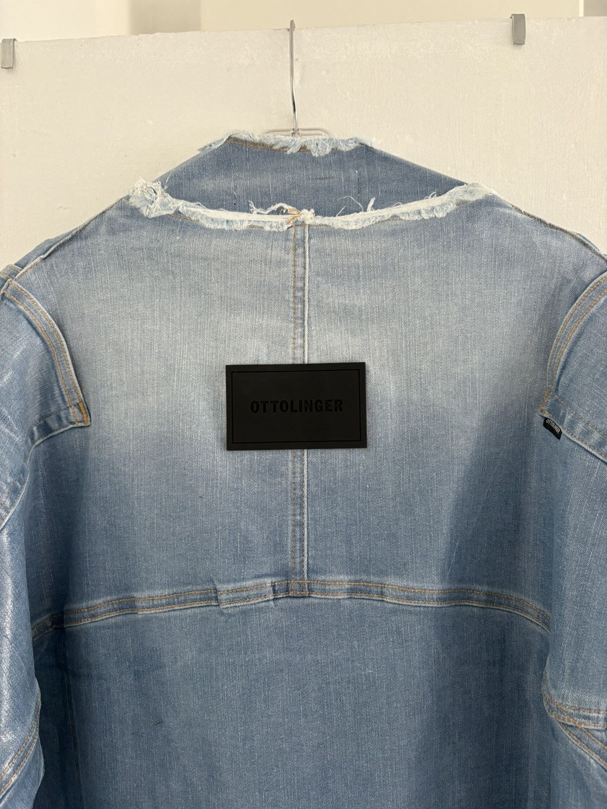 Ottolinger SS26 Ottolinger Glazed Denim Jacket Size L / US 10 / IT 46 - 4 Thumbnail