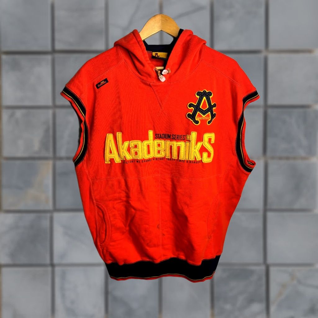 Akademiks Akademiks Hoodie Pullover Sweater Men's XL Orange 90s Y2K Size US XL / EU 56 / 4 - 1 Thumbnail