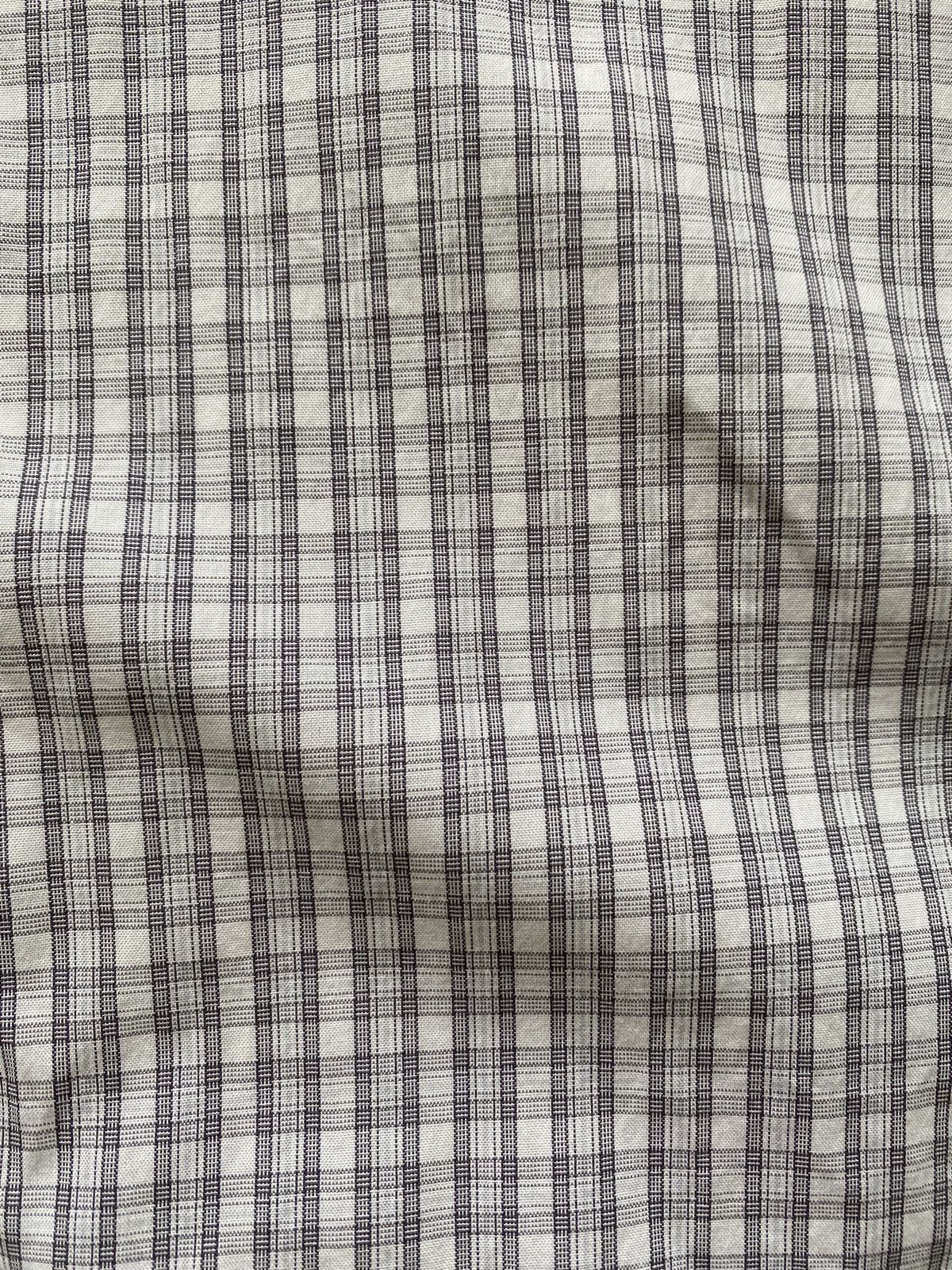 Designer × Gucci × Vintage Gucci Fitted Check Button Up Shirt Size 16 Size US M / EU 48-50 / 2 - 5 Thumbnail