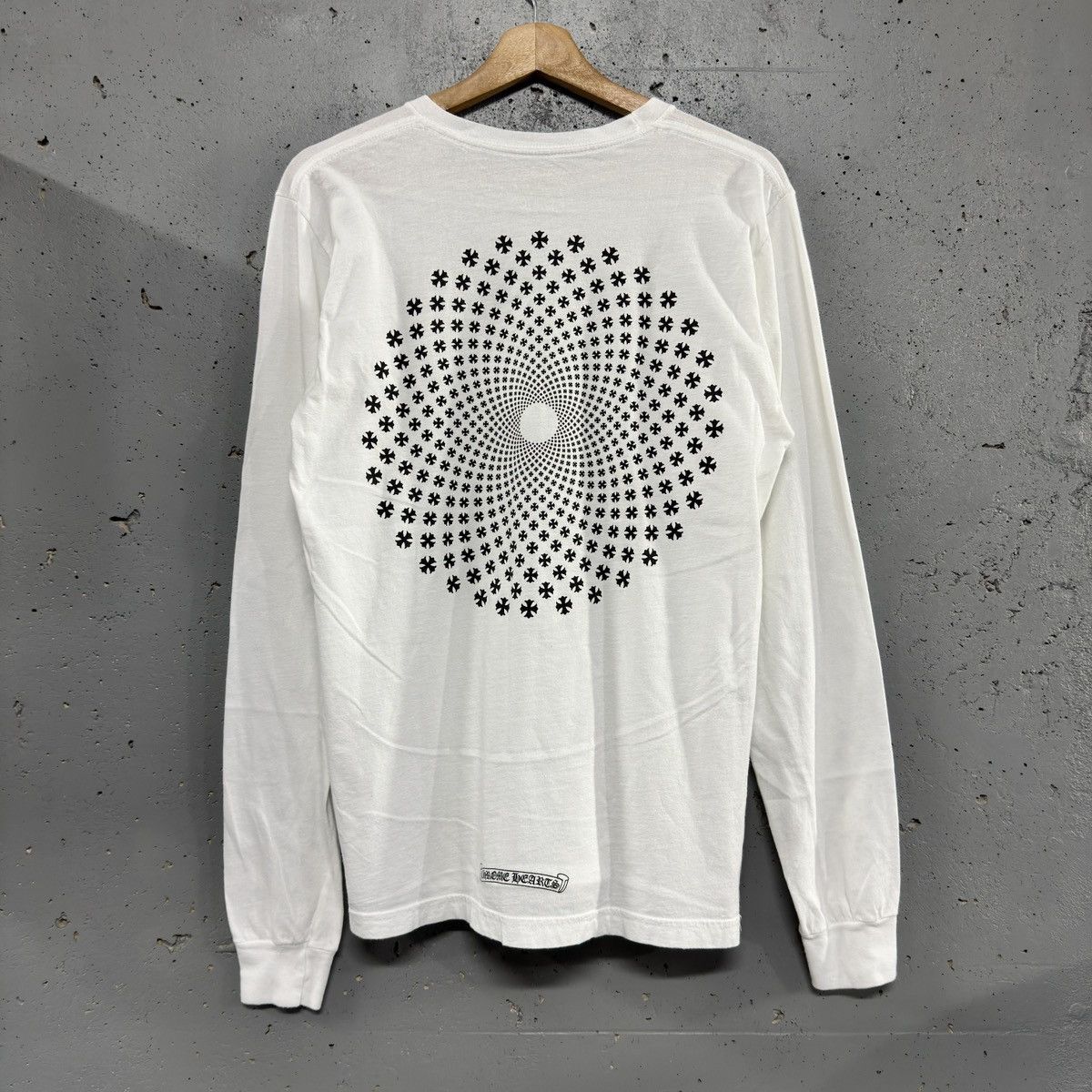 Chrome hearts Psychedelic Cross Long Sleeve tee