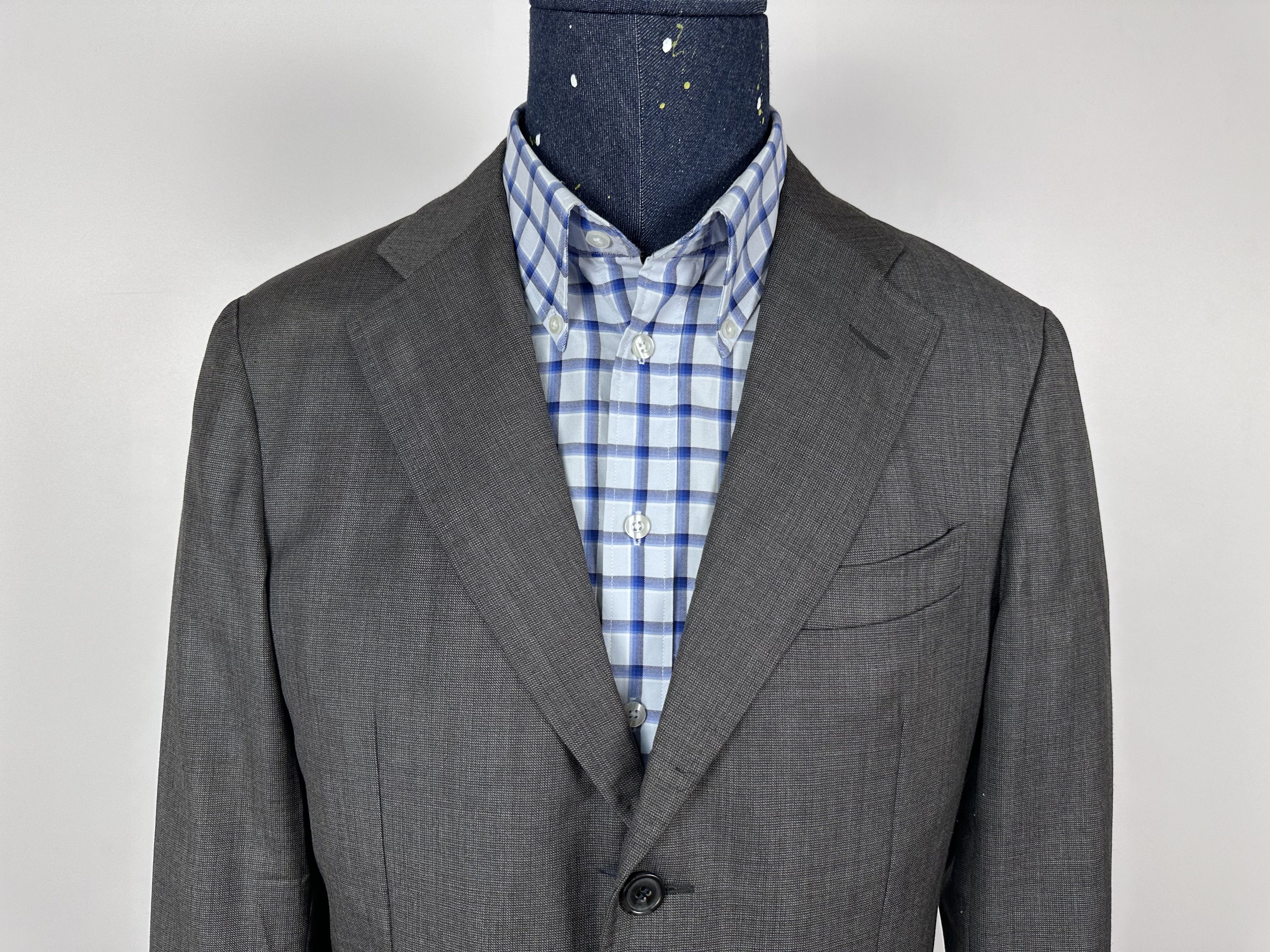 Grailed × Suitsupply Suitsupply Unlined 110s Wool Blazer Gray Mens 1QR3A0 Sz 38S Size 38S - 3 Thumbnail