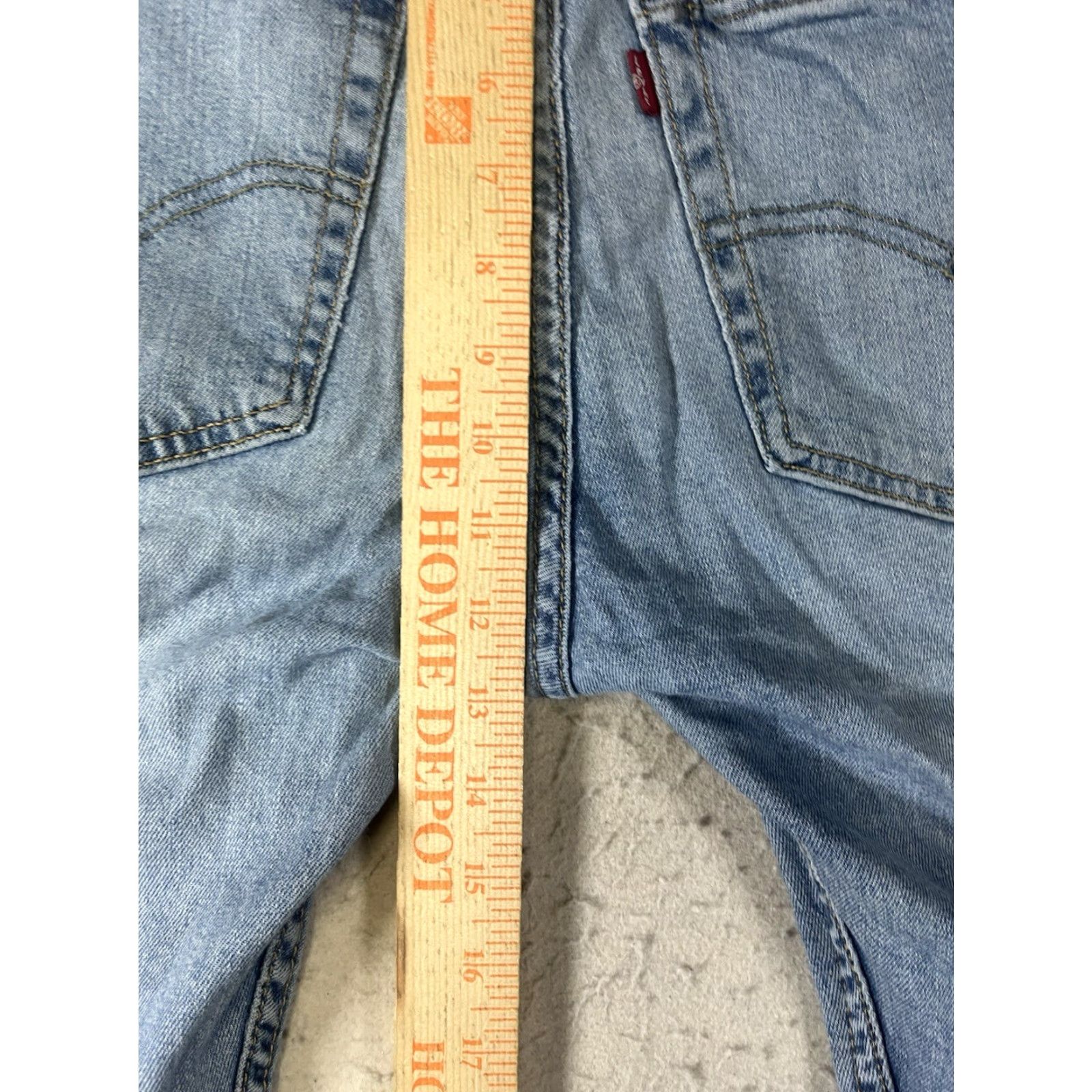 Levi's Levi's Jeans Men 510 Distressed Regular Straight 32x30 Blue Cotton Denim Pockets Zippered Pocket Size US 32 / EU 48 - 4 Thumbnail