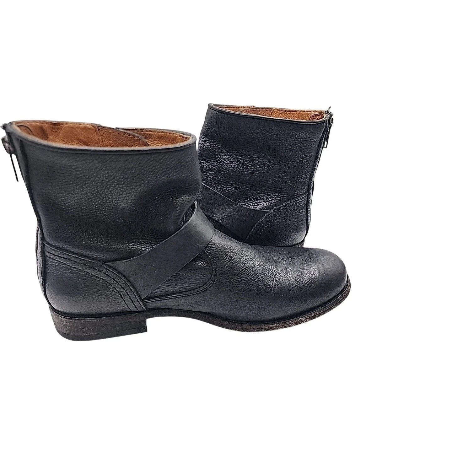 Frye Frye Engineer Boots Black Leather 7.5 M Buckle Size US 7.5 / EU 40-41 - 9 Thumbnail