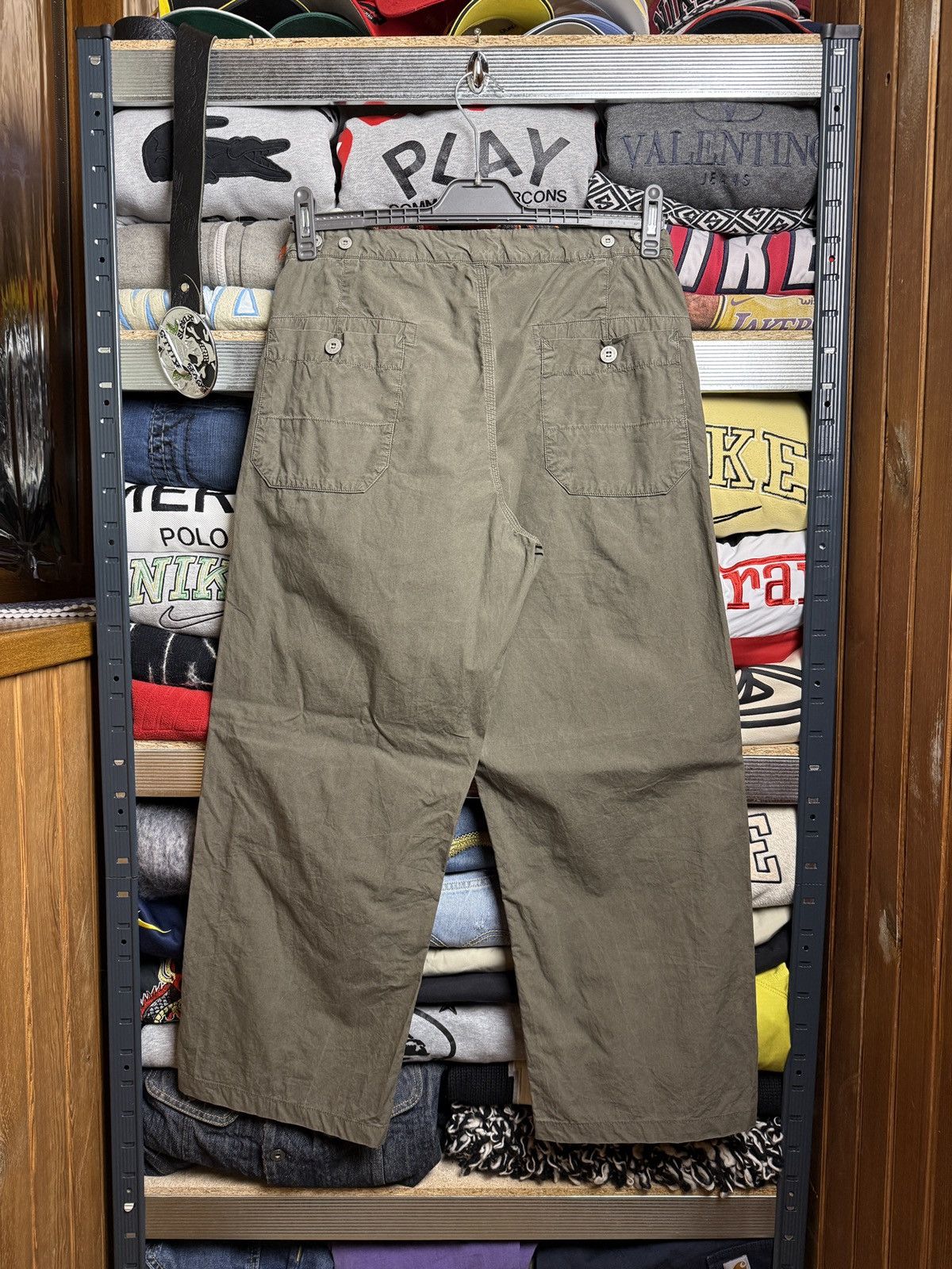 Stone Island Stone Island Denim Cargo Tactical Pants Size 33 Size US 33 - 2 Thumbnail