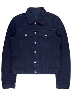 Helmut lang distressed denim on sale jacket