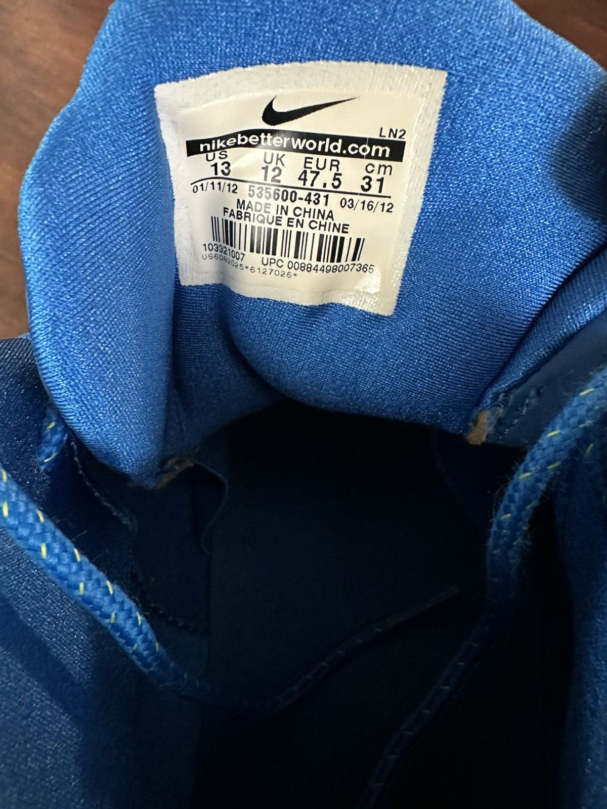 Nike Nike Air Penny 2 – Size 13 - Retro Basketball – Pre-Owned Size US 13 / EU 46 - 8 Thumbnail
