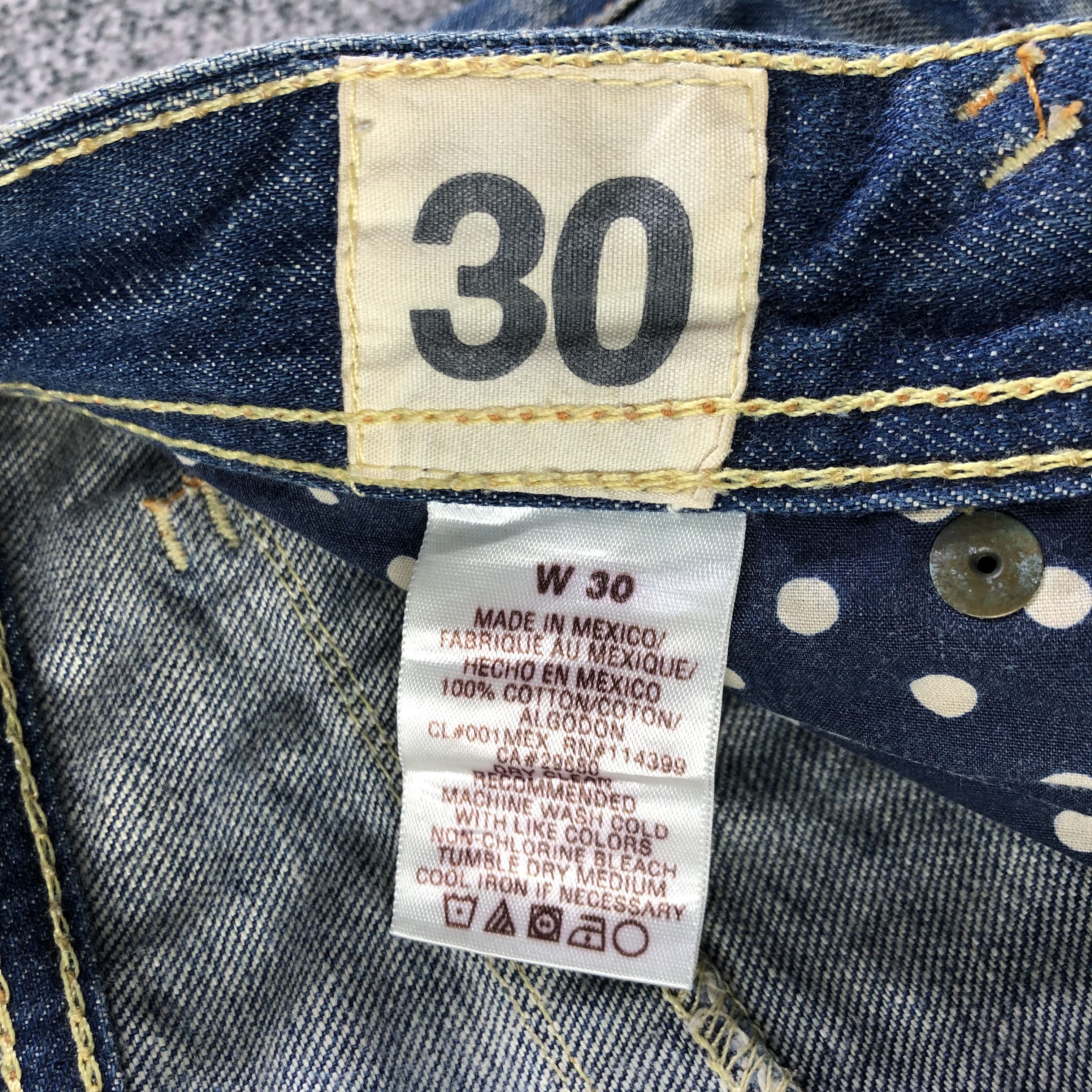 Jimmy Taverniti Jimmy Taverniti Jeans Distressed Denim KJ2453 Size US 30 / EU 46 - 9 Thumbnail