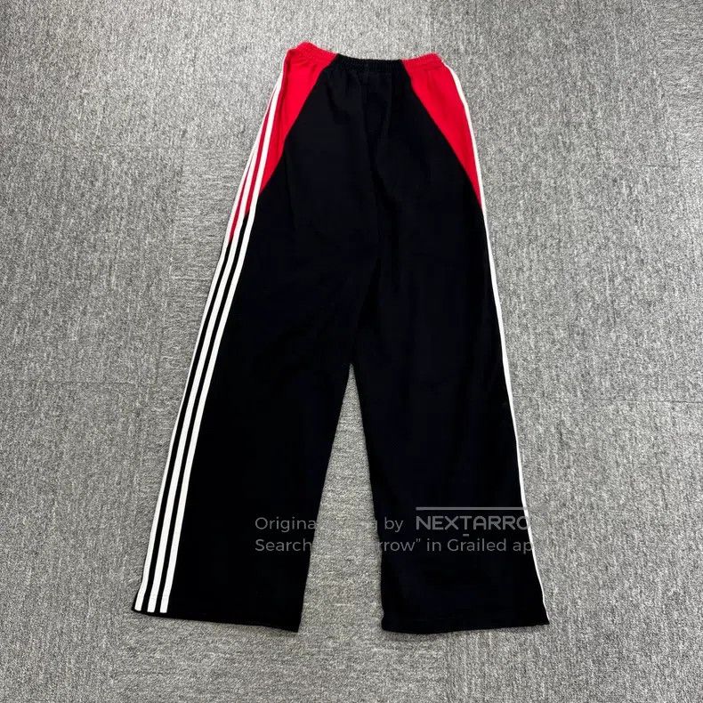 Balenciaga Balenciaga size XXS Striped Wide Leg Sports Pants Size US 27 - 5 Thumbnail