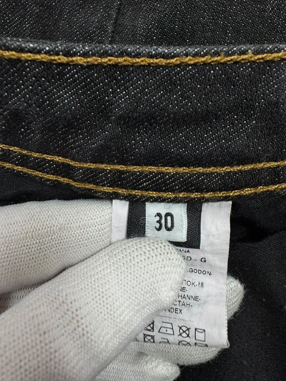 Dolce & Gabbana Dolce & Gabbana Vintage Jeans Ankle Zip Crop size 30 Size 30" / US 8 / IT 44 - 18 Thumbnail
