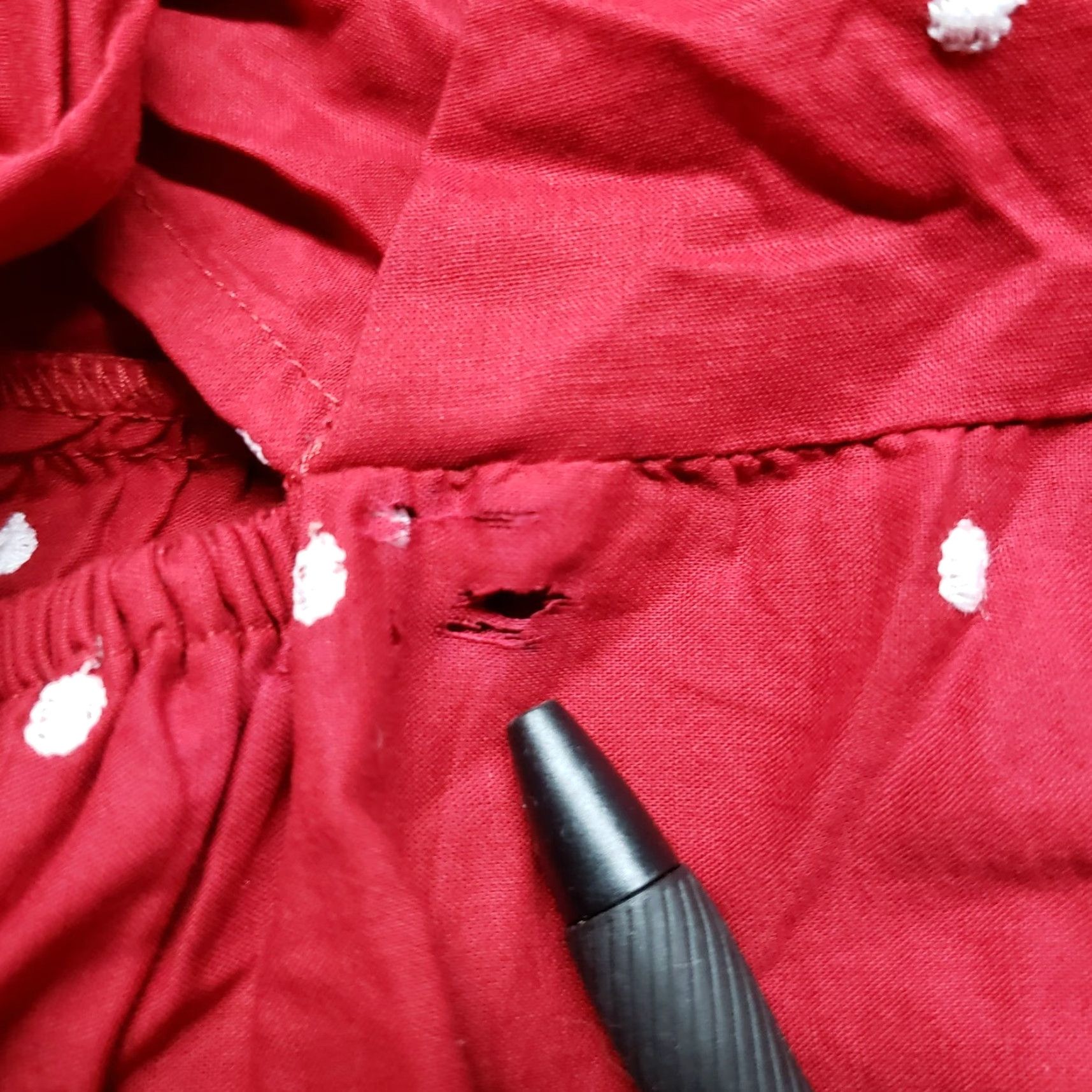 Vintage Arizona Jean Co Tank Womens XL Red Floral White Polka Dot Cotton Sleeveless New Size 40" / US 18 - 4 Thumbnail
