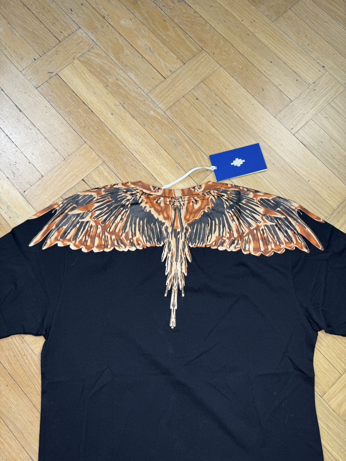 Marcelo Burlon MARCELO BURLON WING TEE BROWN BLACK Size US L / EU 52-54 / 3 - 6 Thumbnail