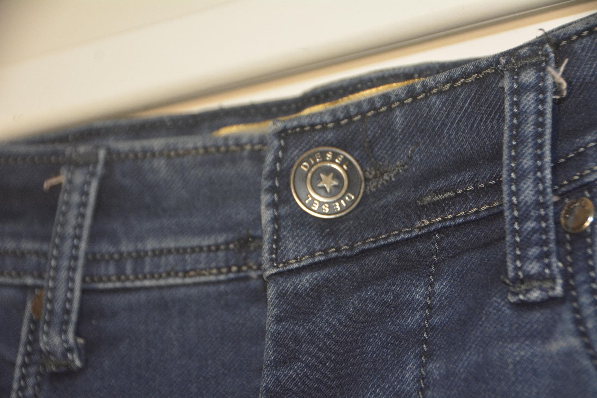 Diesel Diesel Industry Men's Blue Denim Jeans Size 32" / US 10 / IT 46 - 7 Thumbnail