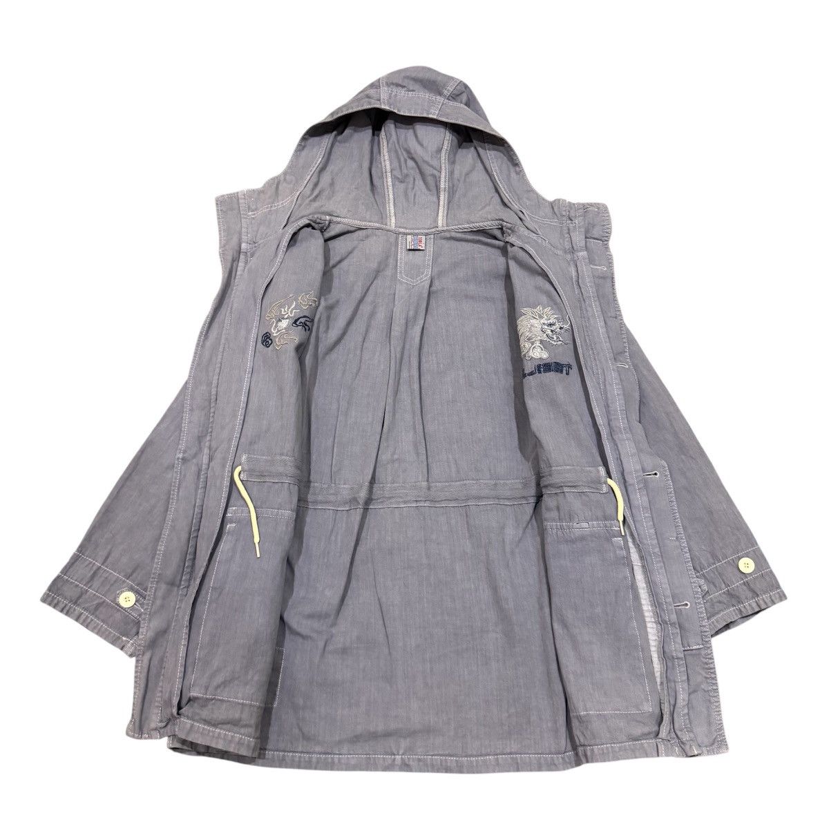 Japanese Brand Vintage Tobila Herringbone Twill Field Jacket Parka Size US M / EU 48-50 / 2 - 4 Thumbnail