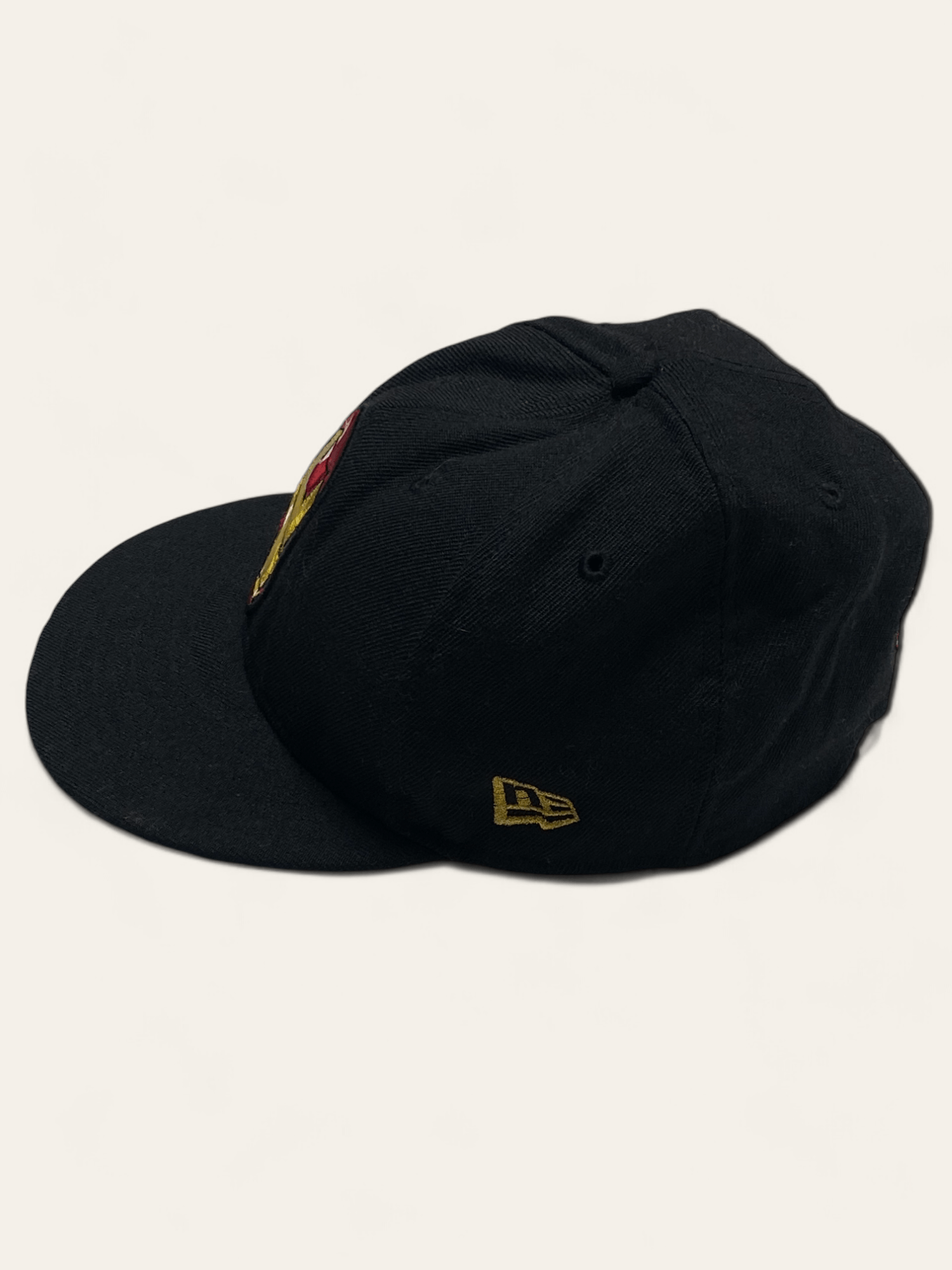 Marvel Comics VINTAGE IRON MAN BIG LOGO NEW ERA BLACK CAP Size 26 - 3 Thumbnail