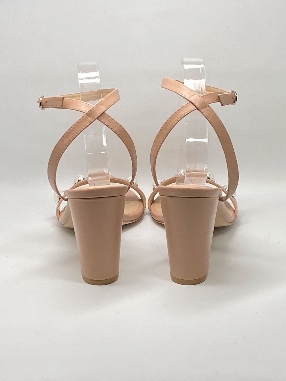 Stuart Weitzman Stuart Weitzman Embellished Ankle Strap Sandals size 10 Size US 10 / IT 40 - 5 Thumbnail
