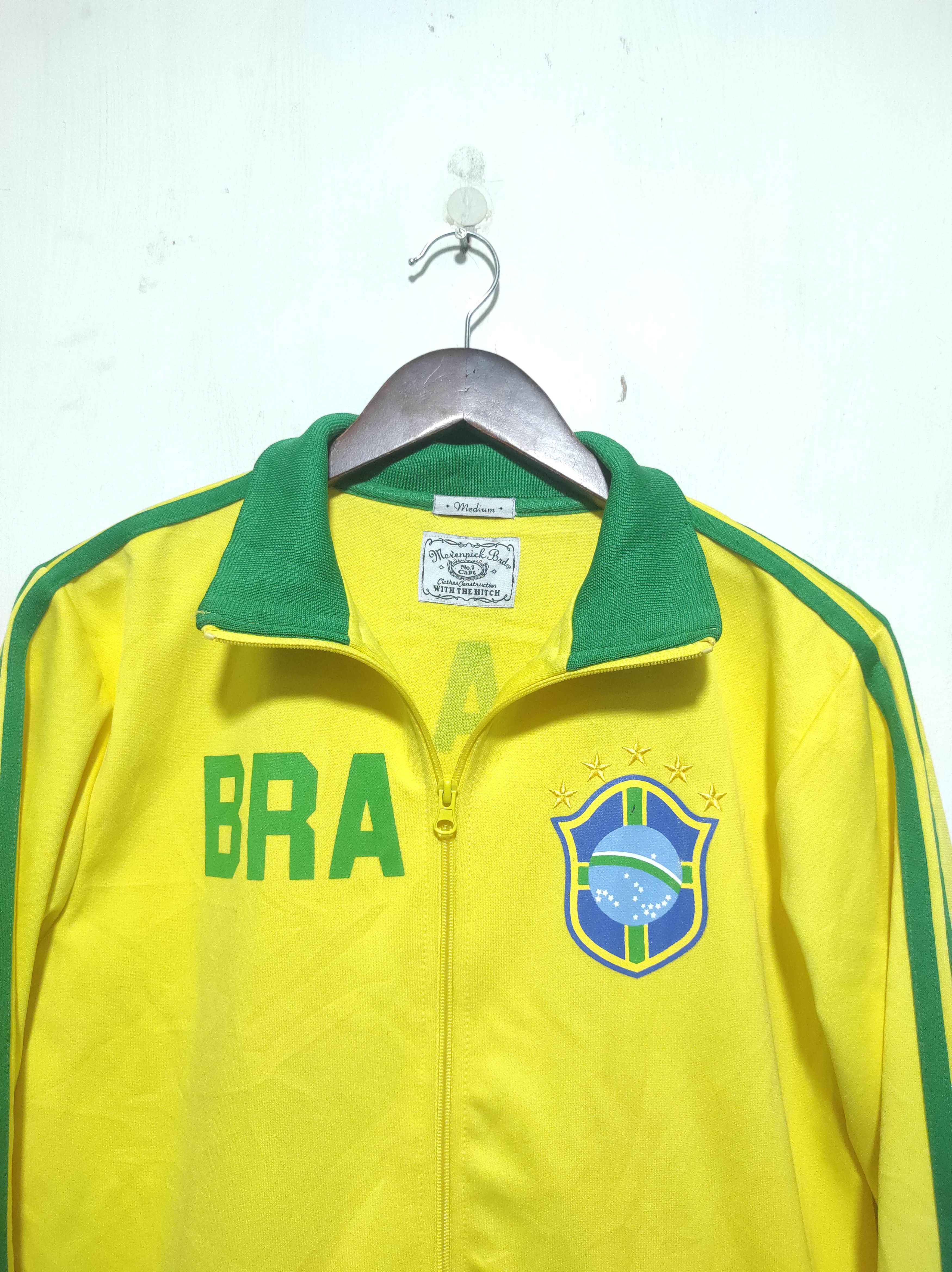 Sports Specialties Vintage World wide Brazil Tracktop Sweatshirt Size US M / EU 48-50 / 2 - 3 Thumbnail