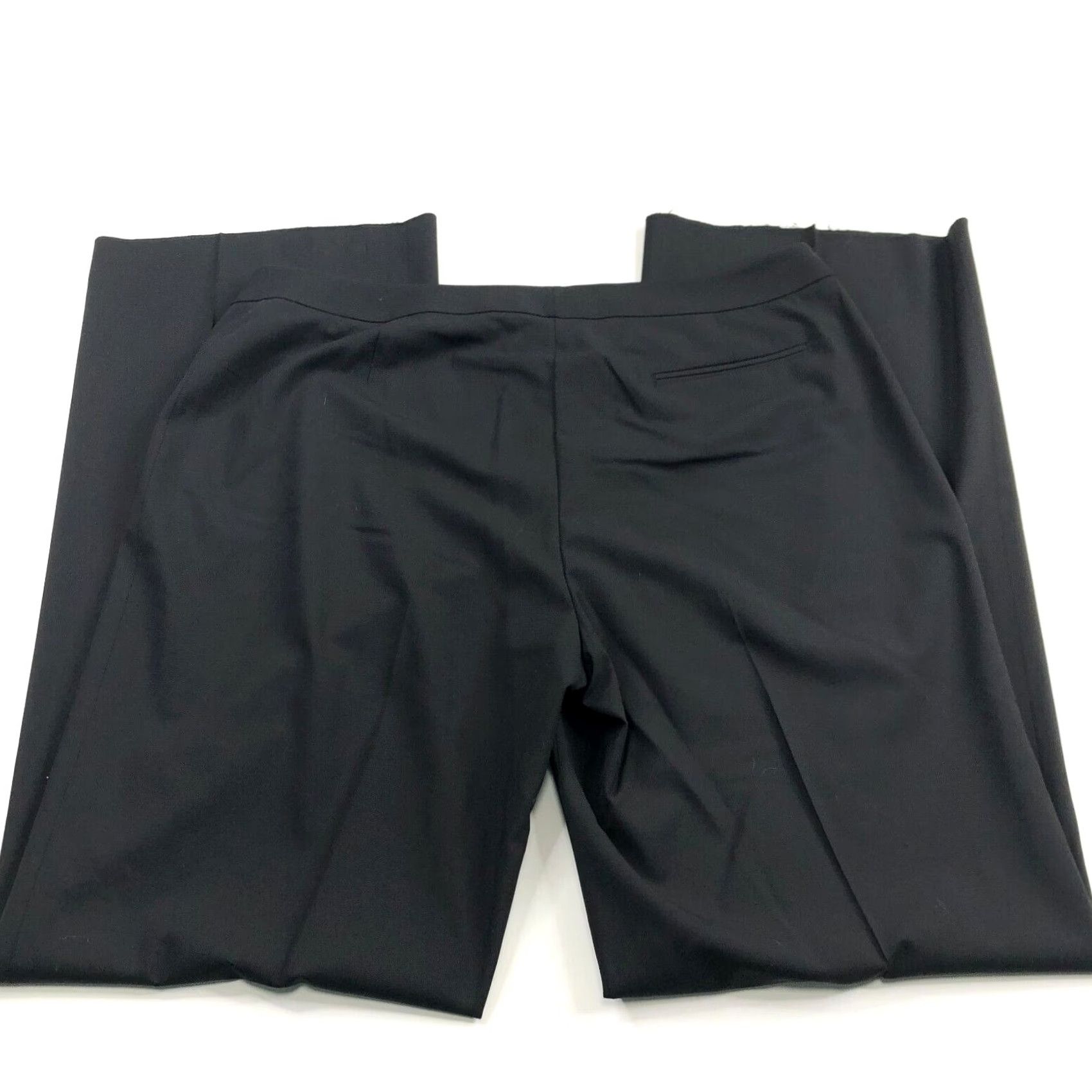 Vintage Lafayette 148 New York Dress Pants Wide Leg High Waist Black MINT Boosted for Search Size 28" / US 6 / IT 42 - 2 Thumbnail