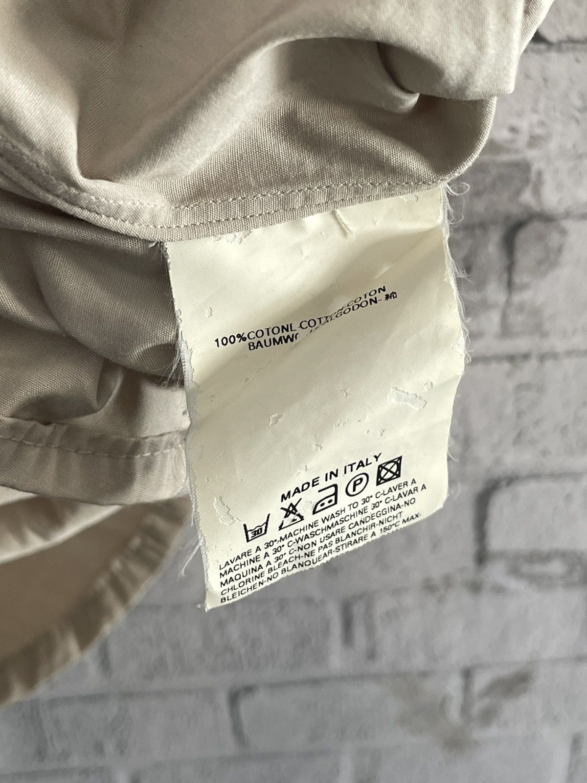 Maison Margiela Maison Martin Margiela Line 14 Cotton Short Sleeve Shirt Size US M / EU 48-50 / 2 - 5 Thumbnail