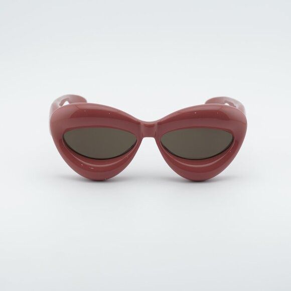 Loewe Loewe LW40097I 72E Sunglasses Shiny Pink Cat Eye Frame Size ONE SIZE - 3 Thumbnail