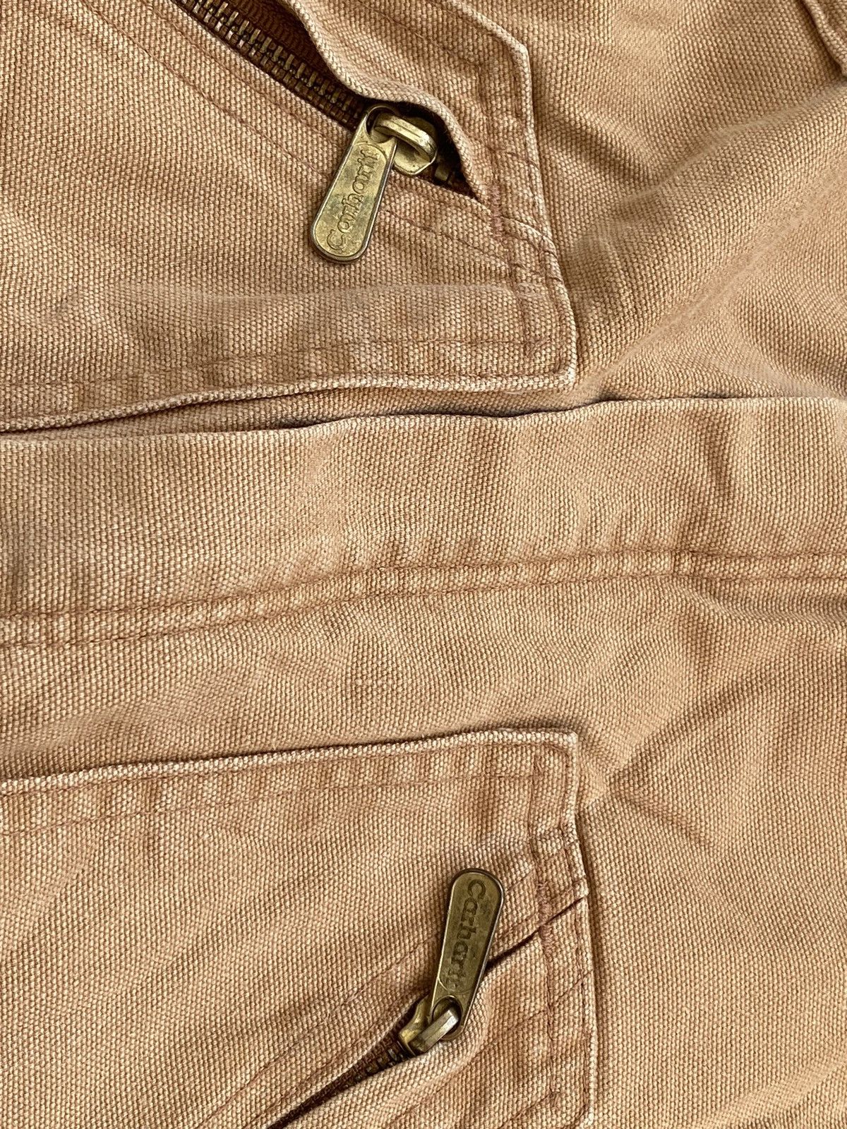 Carhartt × Vintage VINTAGE 1996 CARHARTT LINNED BIBOVERALL Size US 44 / EU 60 - 4 Thumbnail