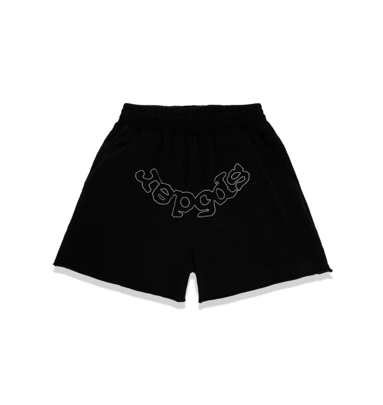 Sp5der Black OG Logo Embroidered Sweatshort Size US 28 / EU 44 - 1 Thumbnail