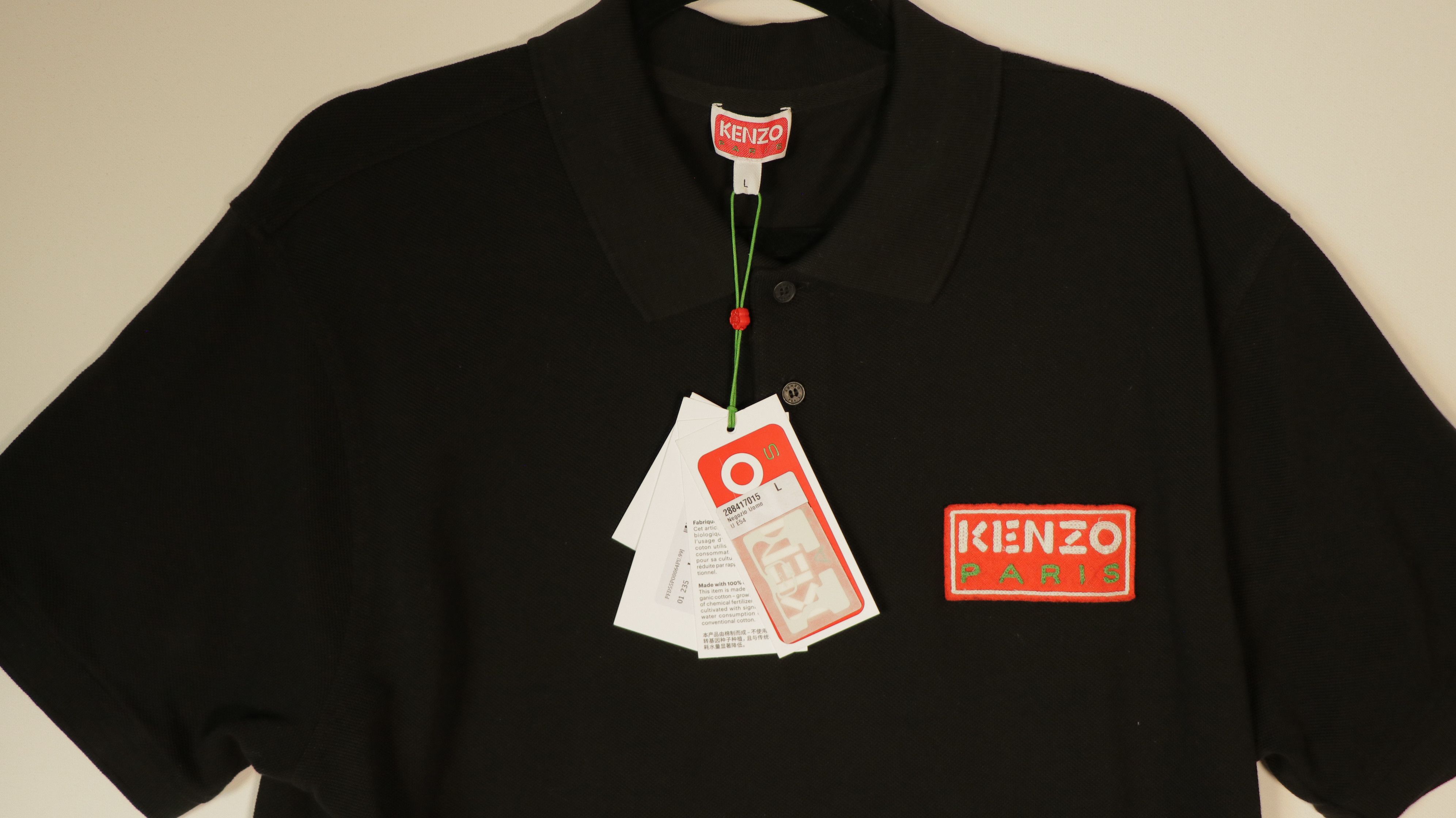 Kenzo Kenzo Polo Black Size US L / EU 52-54 / 3 - 3 Thumbnail