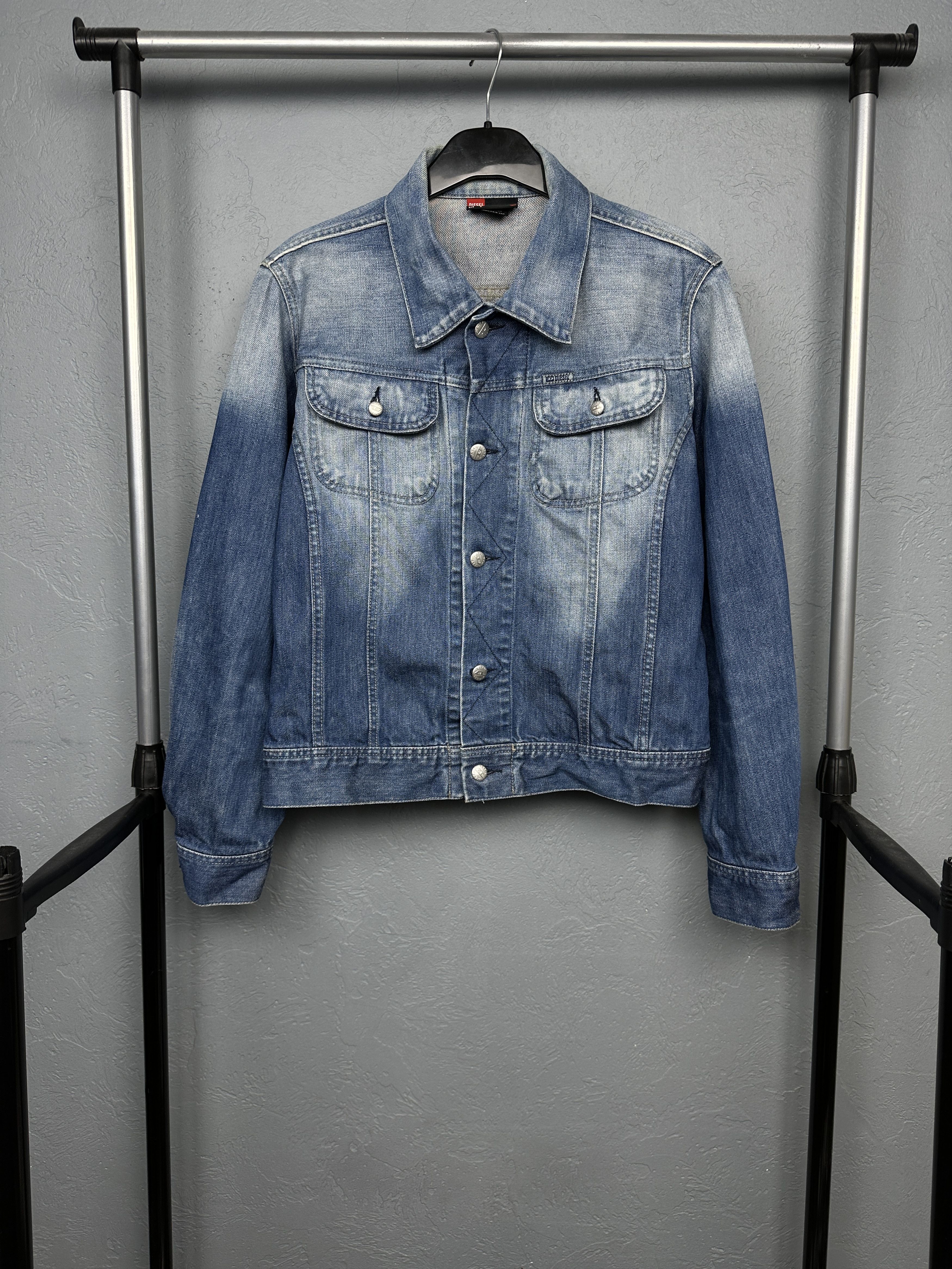 Diesel Diesel Vintage Mens Denim Jacket Size US S / EU 44-46 / 1 - 1 Thumbnail