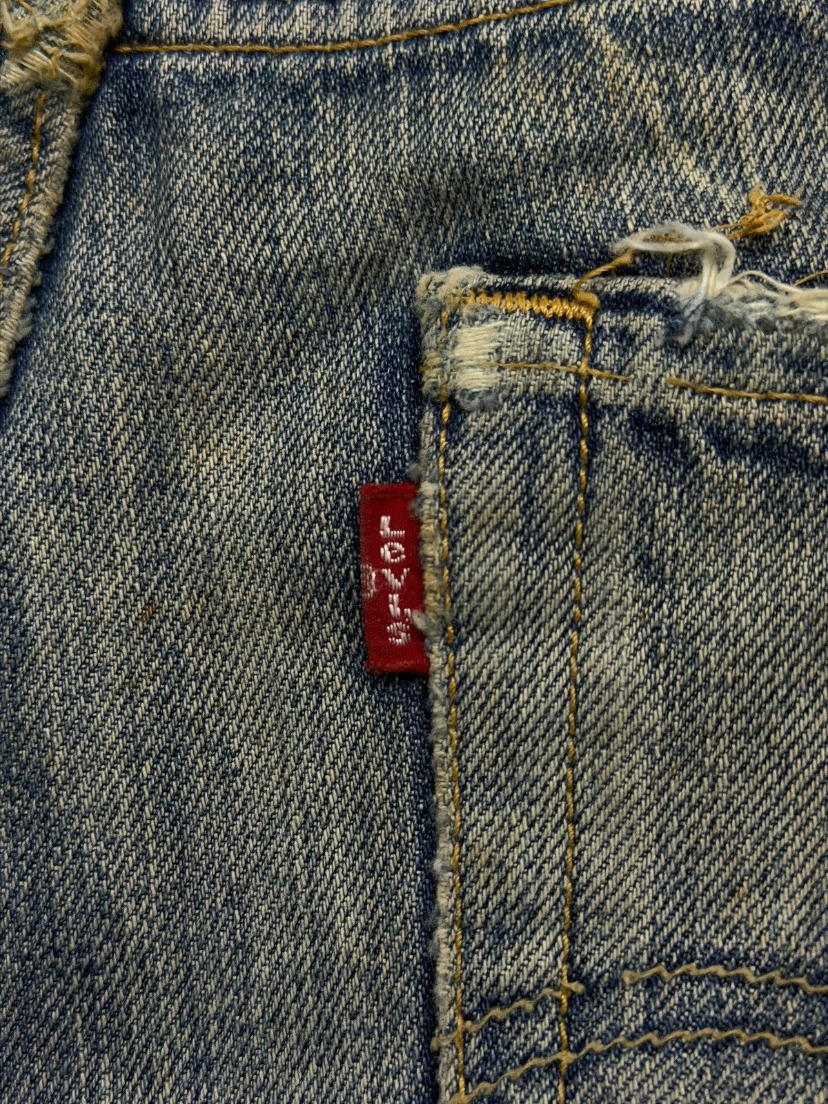 Levi's Vintage 00s Levi’s 501 Japan Exclusive Vintage Faded Denim Size US 32 / EU 48 - 15 Thumbnail
