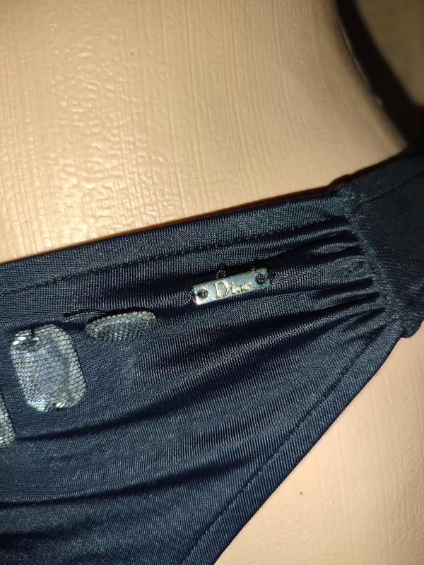 Dior DIOR Swimsuit Blue Logo Bathing Suit Bra Bikini Size ONE SIZE - 3 Thumbnail