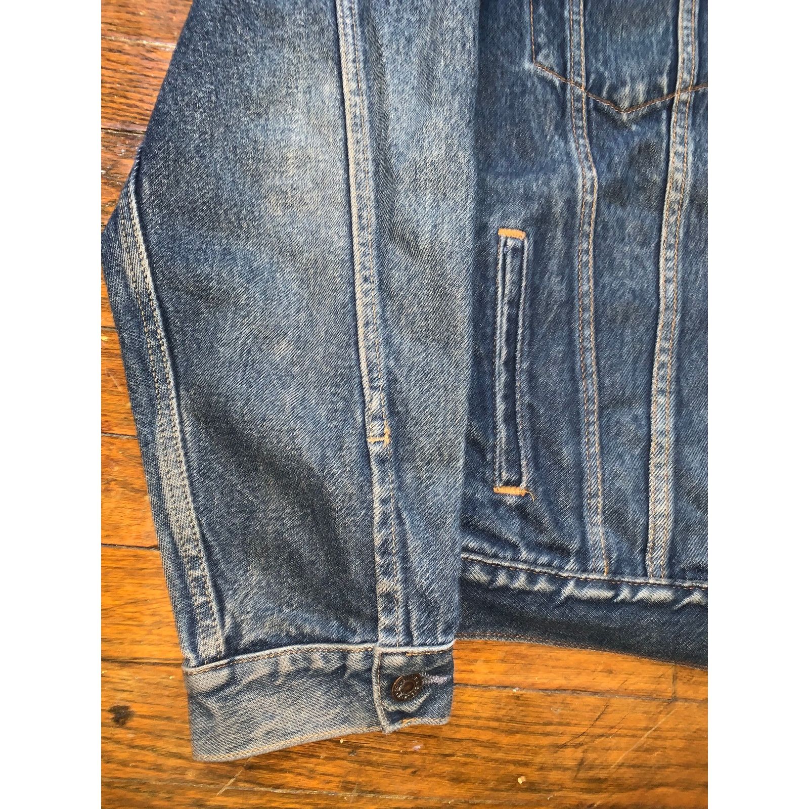 Levi's Levi Strauss Signature Denim Jacket Mens XL Medium Dark Wash Size US XL / EU 56 / 4 - 3 Thumbnail