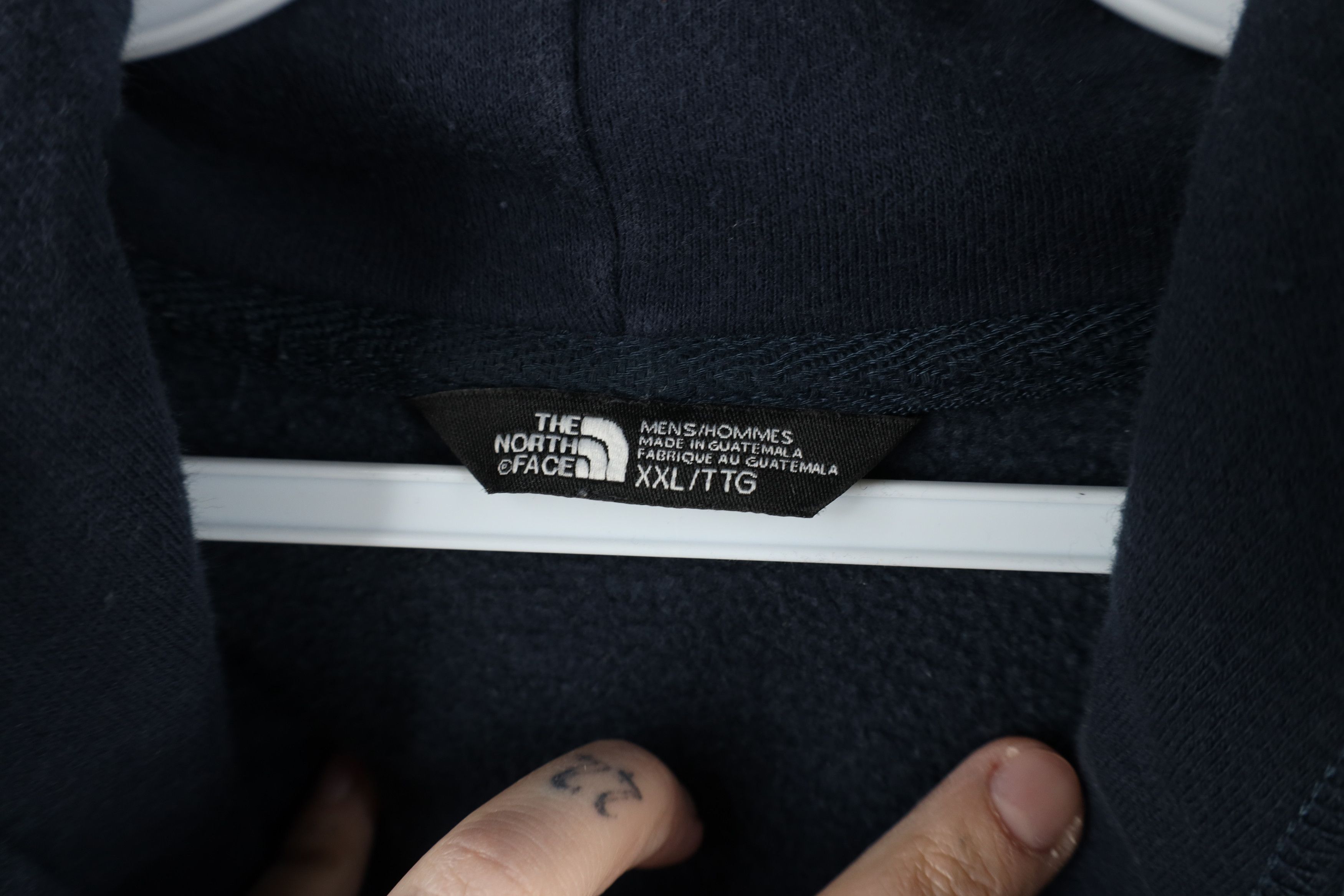 The North Face Vintage Y2K The North Face Spell Out Mountains Hoodie Blue Size US XXL / EU 58 / 5 - 9 Thumbnail