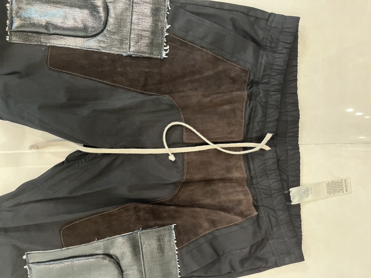 Rick Owens Rick Owen’s slim fit taper suede-paneled Tech-Canvas Size US 36 / EU 52 - 3 Thumbnail
