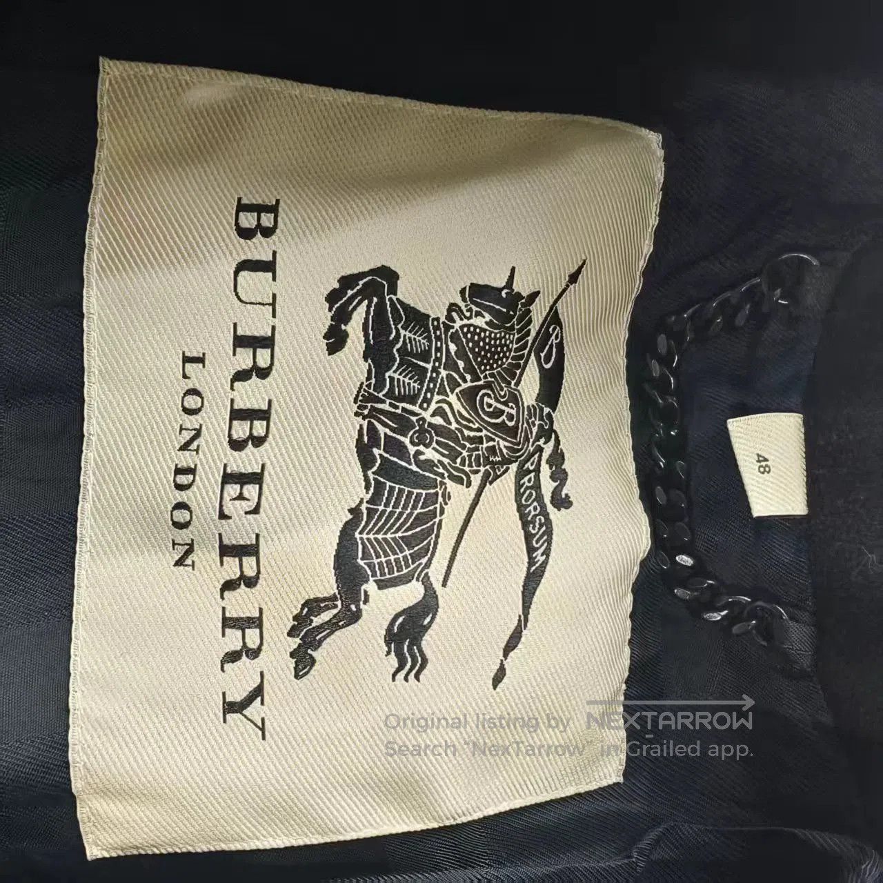 Burberry burberry black short wool coat size 48. Size US M / EU 48-50 / 2 - 3 Thumbnail