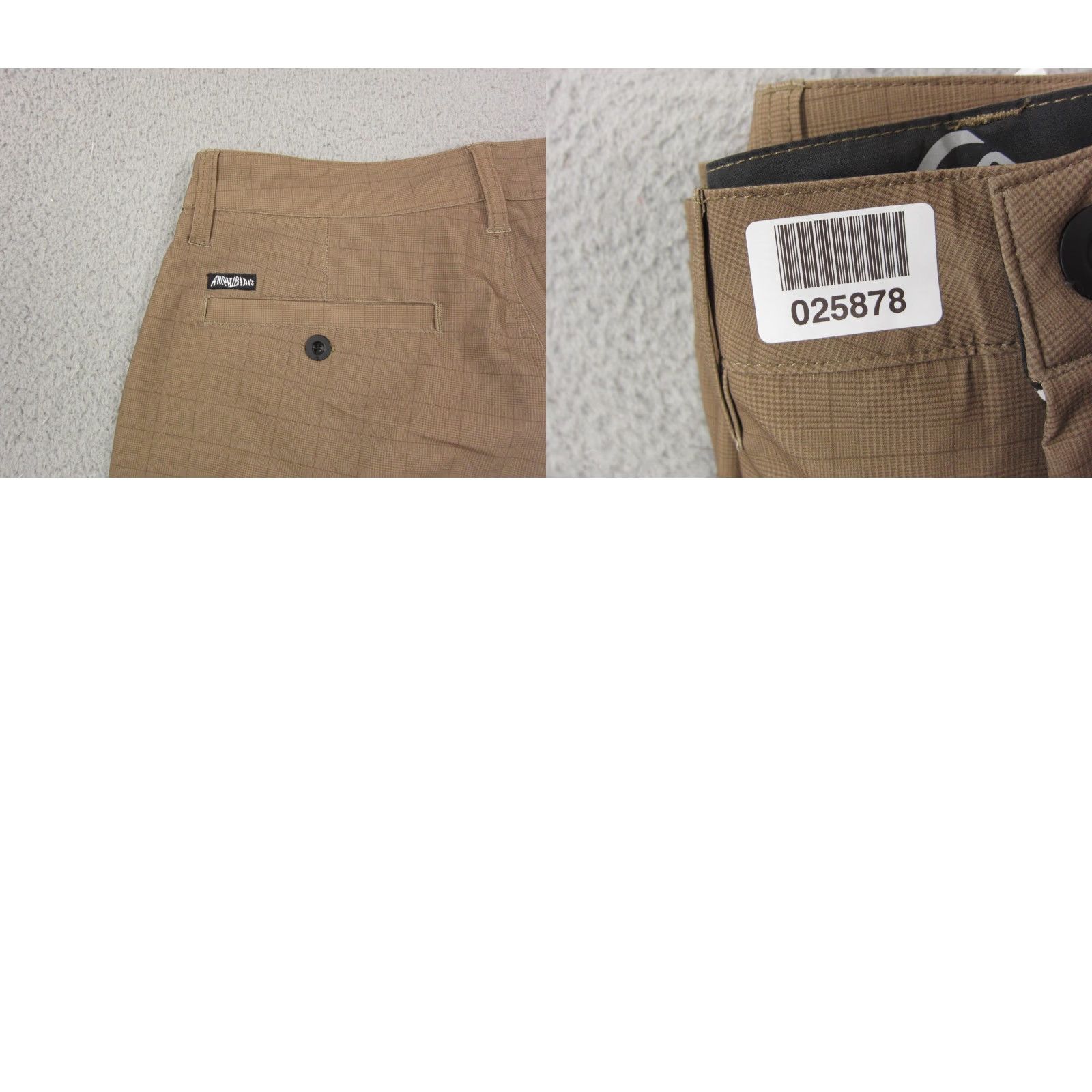 Quiksilver Quicksilver Shorts Mens 28 Brown Plaid Check Chino Flat Front Casual Regular Size 28 Mens Bar 90s Theme Size US 28 / EU 44 - 9 Thumbnail