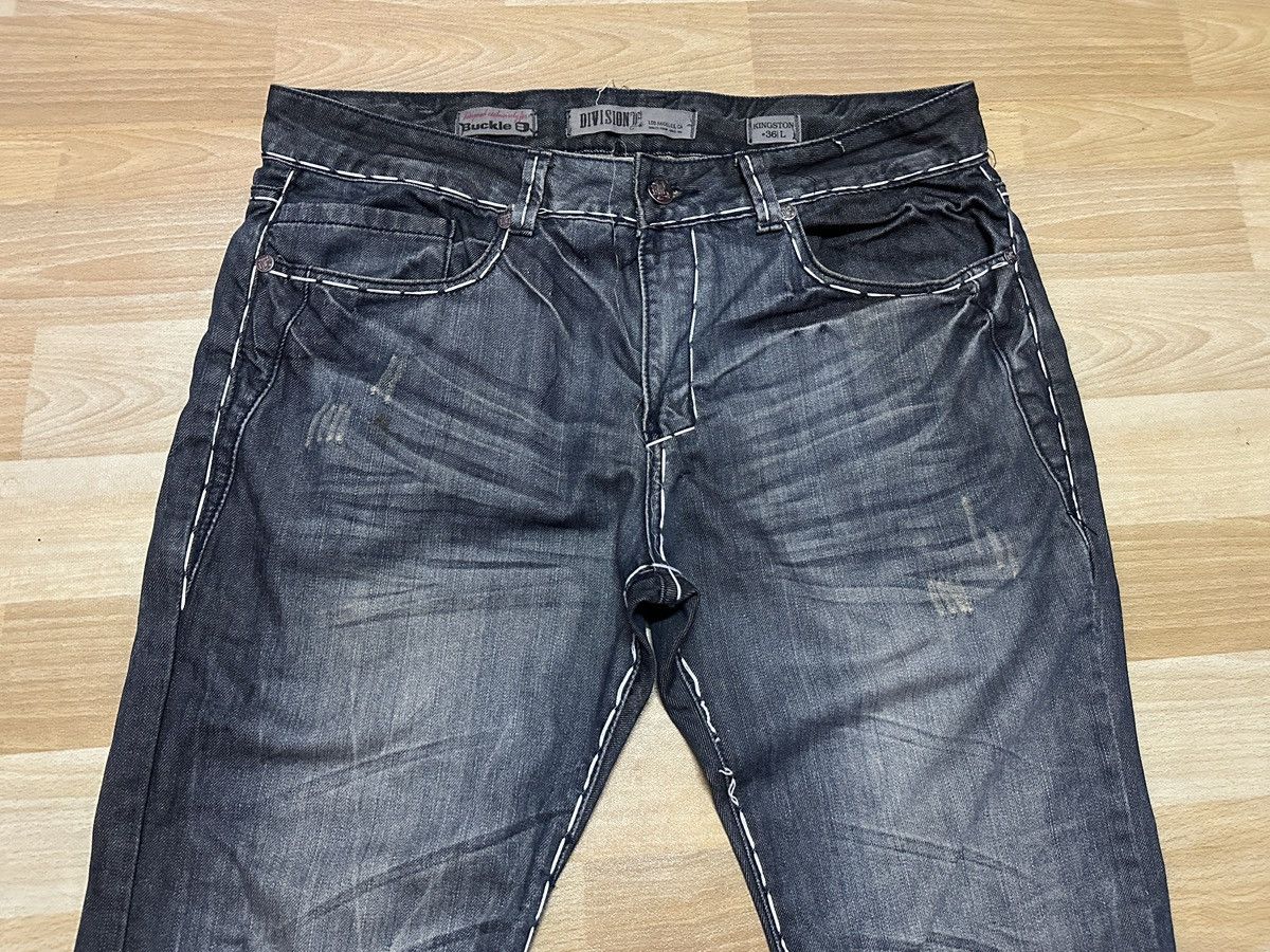 Other Rare🔥Distressed Buckle Division Bootcut Denim Size US 38 / EU 54 - 4 Thumbnail