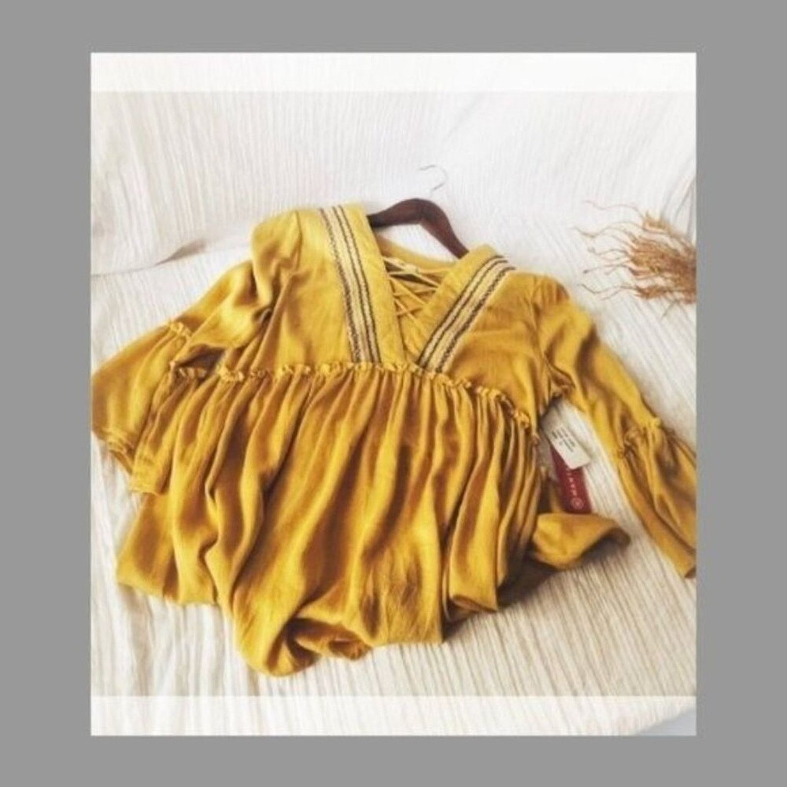 Other Hazel Marigold Cover-up Bell Sleeves Women's Medium NWT Size ONE SIZE - 3 Thumbnail
